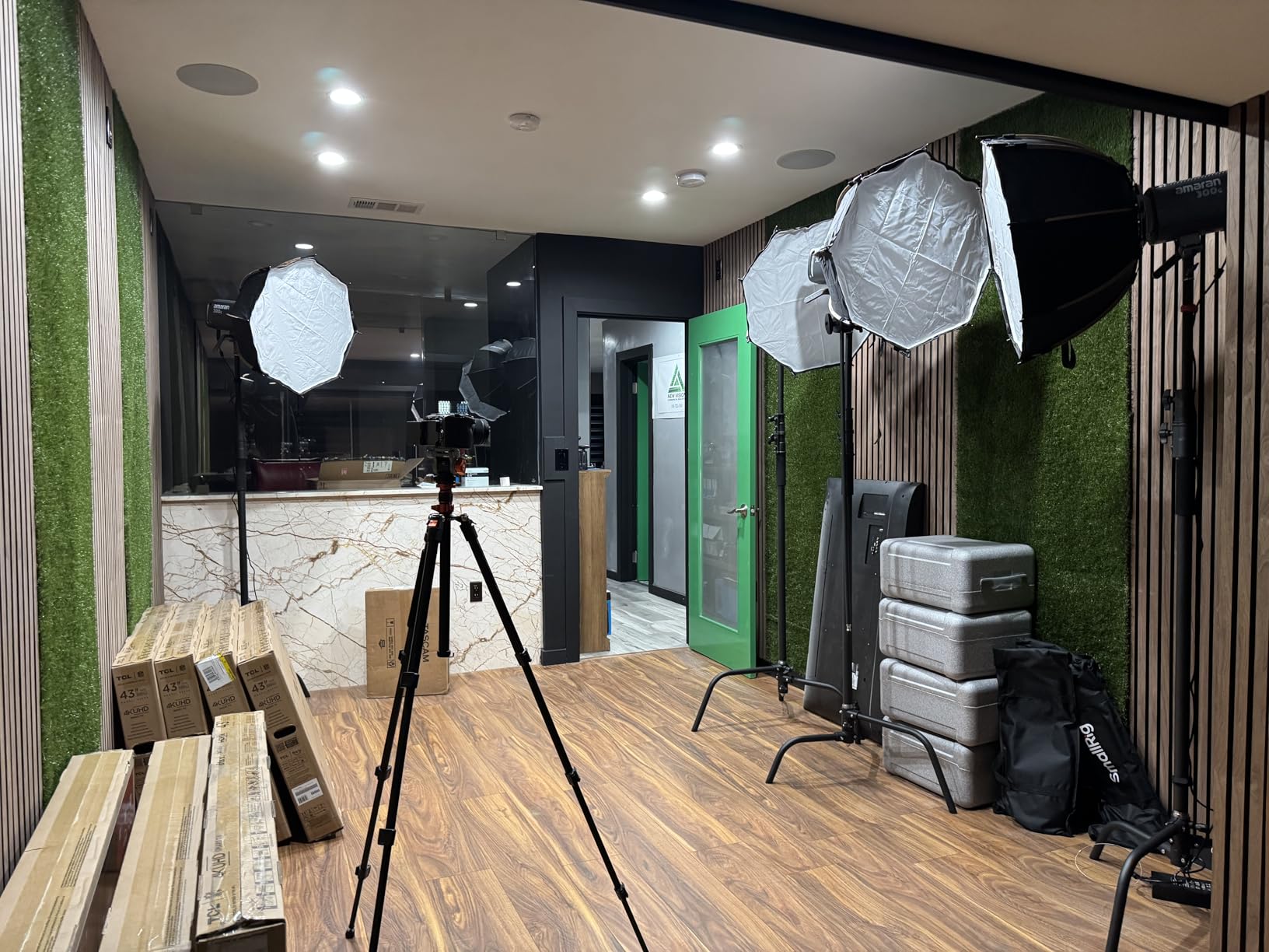 Heavy Duty C Stand 10.8ft/330cm with Boom Arm 100% Stainless Steel Photography C-Stand with Carry Bag Sandbag 3*Clip 2*Grip Head for Photography Studio Video Monolight Softbox Shooting customer photo 1