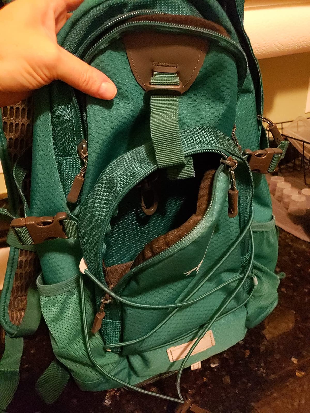 Teton Oasis/Trailrunner Hydration Backpack - Lightweight Water Pack with 2L/3L Bladder for Hiking, Running, Cycling, Biking 18L/22L Sizes - Sewn-in Rain Cover - Fits Men and Women customer photo 2