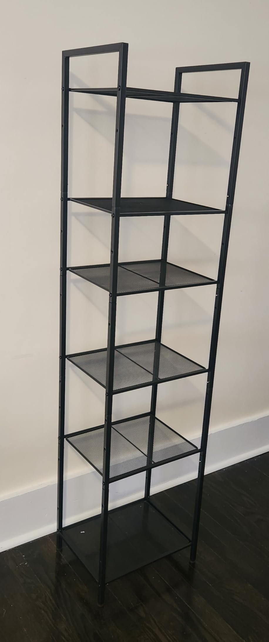 SONGMICS 3-Tier Storage Rack, Bathroom Shelf, Extendable Plant Stand with Adjustable Shelf, for Bathroom, Living Room, Balcony, Kitchen, White UBSC033W01, 11.8 x 15 x 28.4 Inches customer photo 1