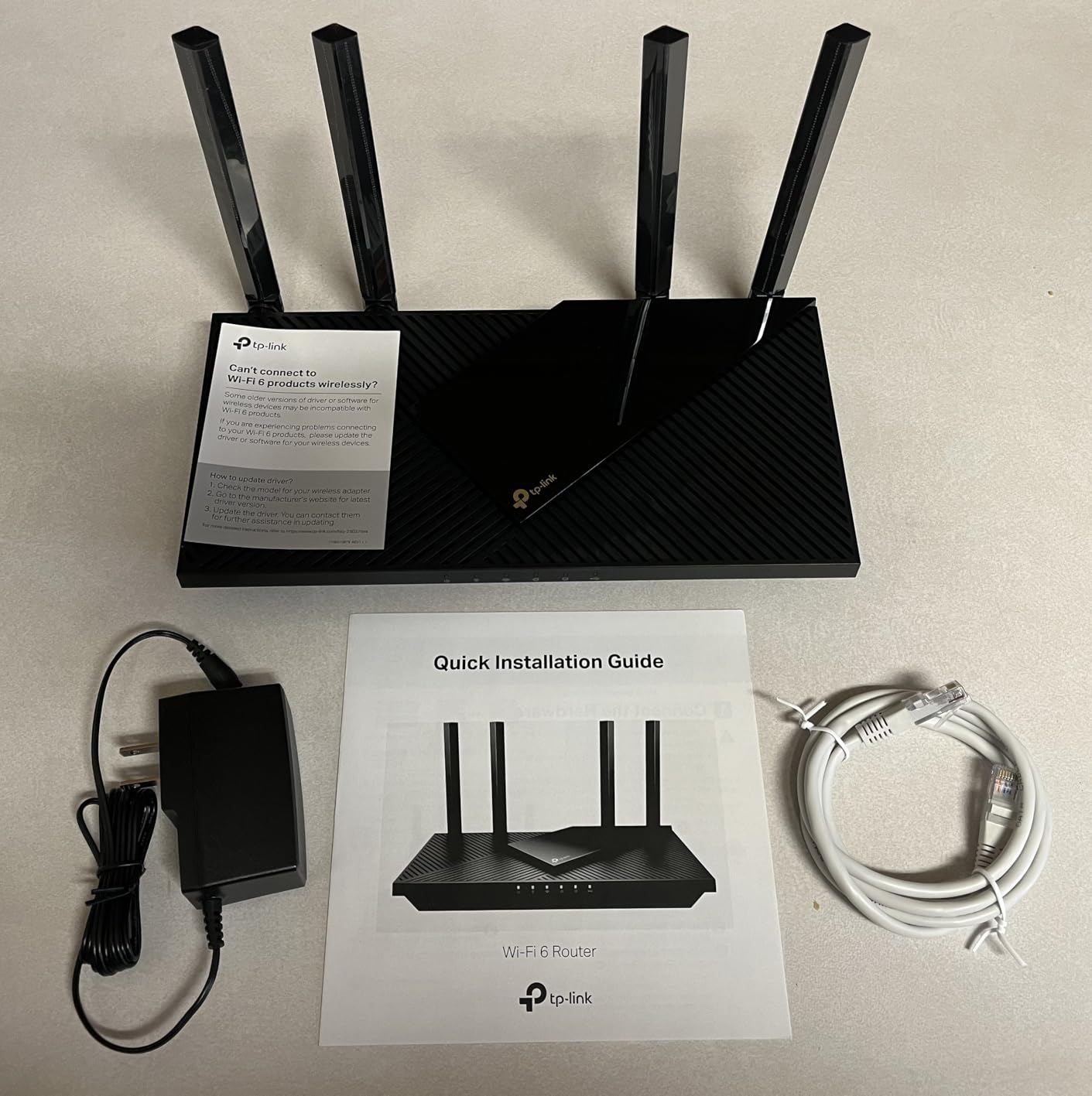 TP-Link Dual-Band AX3000 Wi-Fi 6 Wireless Gigabit Internet Router for Home customer photo 2