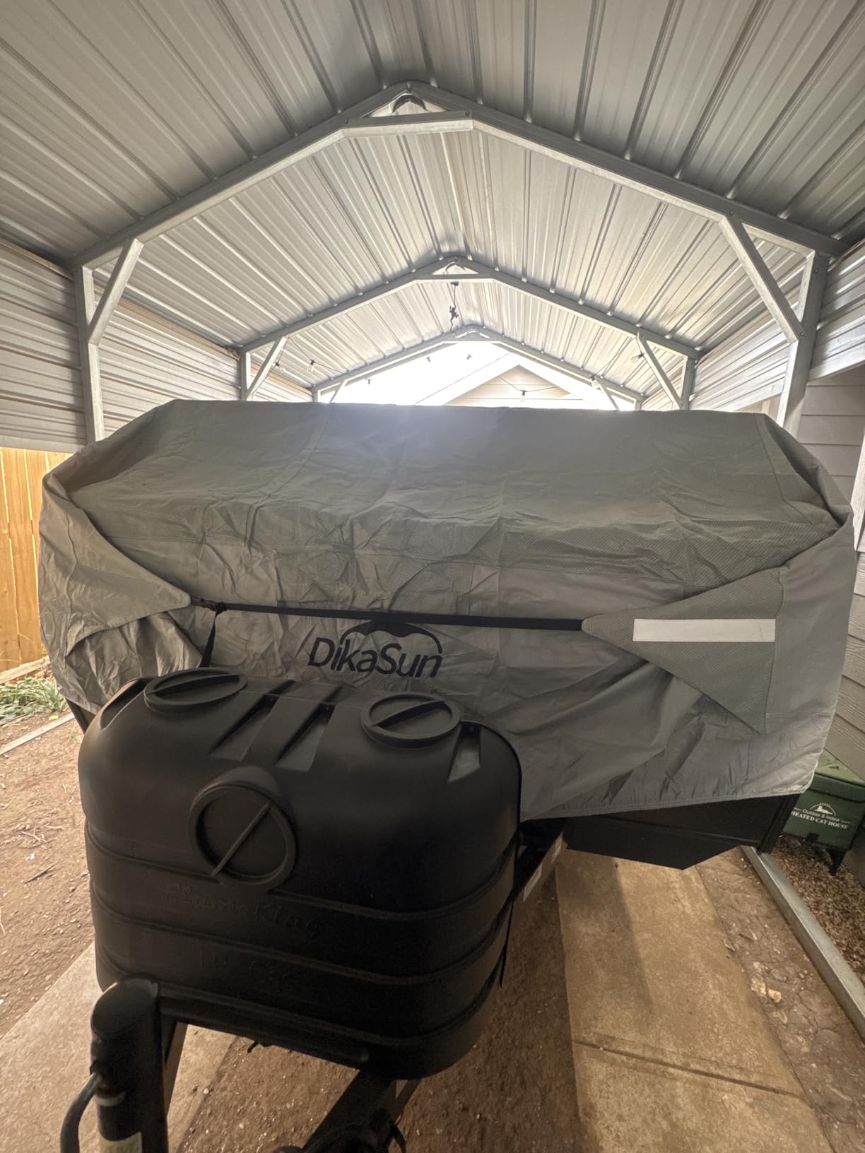 Class C RV Cover 23' ~ 26', 7 Layers Top Motorhome Cover, Heavy Duty Anti-UV Camper Cover Windproof Ripstop Class C Travel Trailer Cover customer photo 1