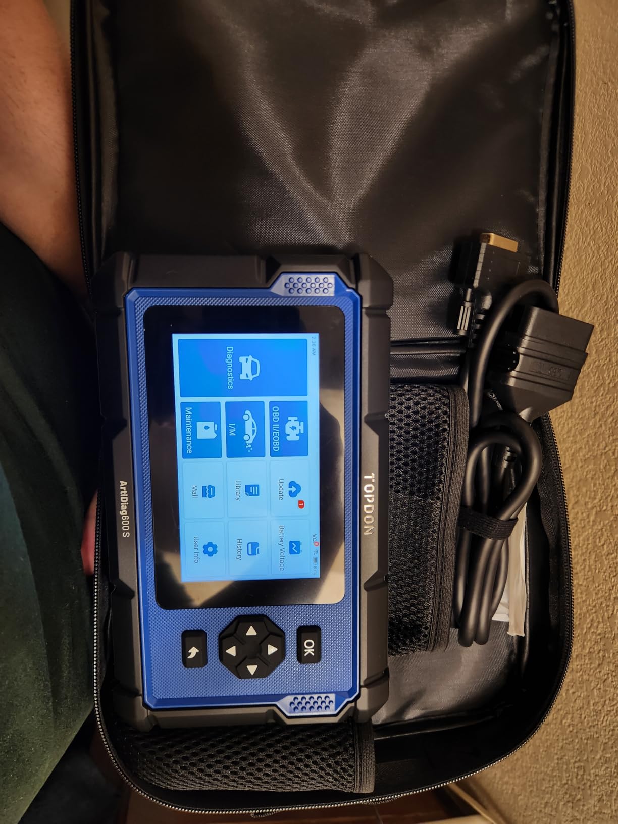 TOPDON AD600S OBD2 Scanner, Engine ABS SRS Transmission Diagnostic Tool customer photo 2