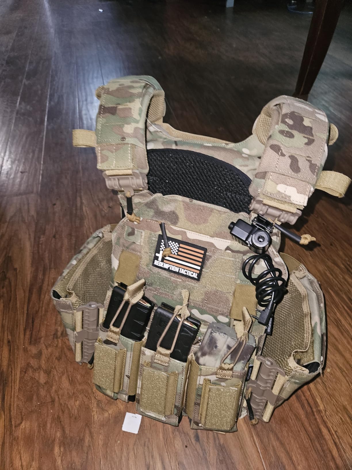 Redemption Crusader 2.0 Tactical Airsoft Vest With Molle Quick Release Buckles And Adjustable Size Sides customer photo 2