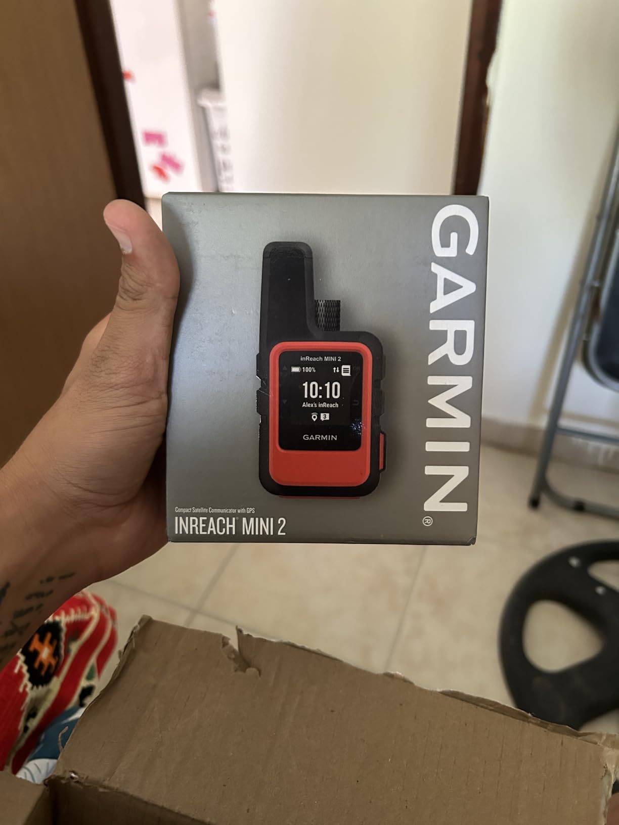 Garmin inReach Mini 2, Lightweight and Compact Satellite Communicator, Hiking Handheld, Orange - 010-02602-00 customer photo 1