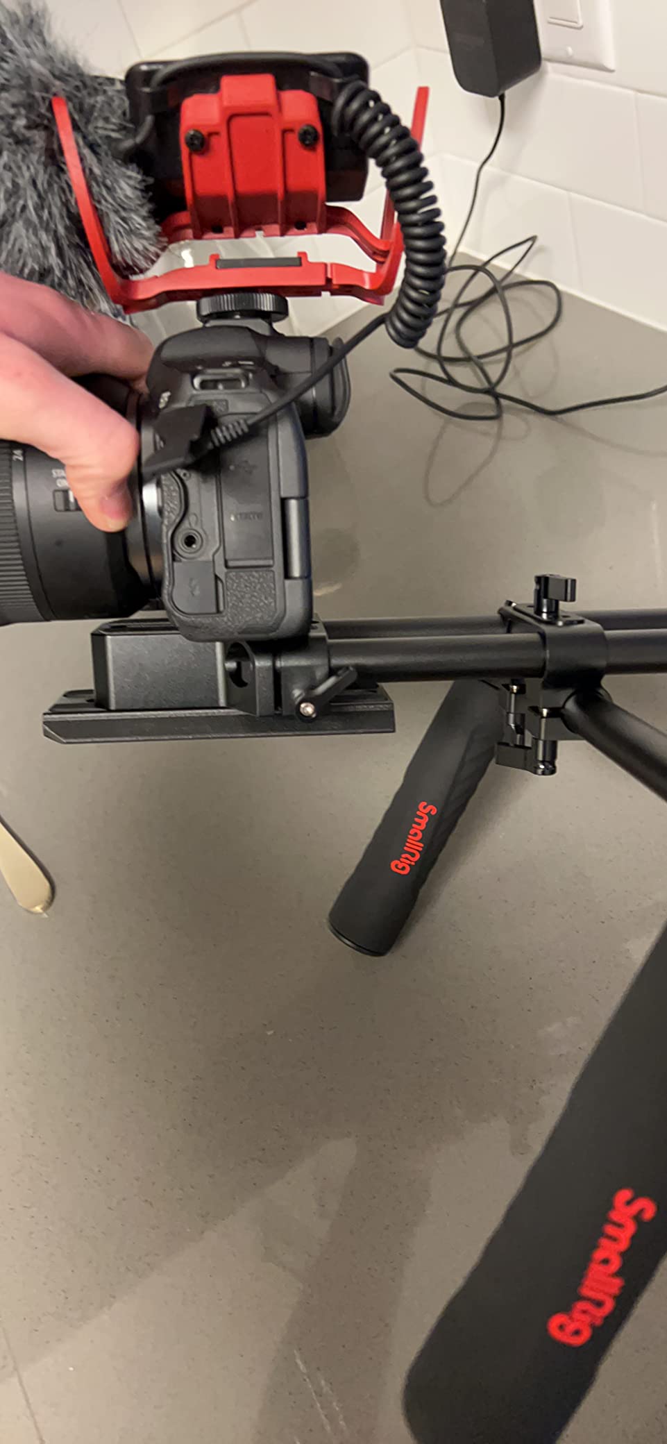 SmallRig Universal Basic Camera Shoulder Mount Kit for DSLR, Mirrorless, and Small Camera Shoulder Rig - 2896 customer photo 2