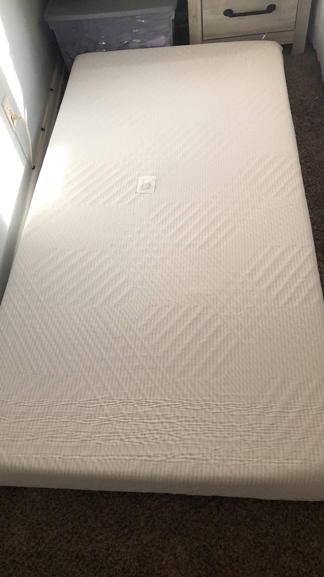 MLILY EGO 6 Inch Twin Mattress - Green Tea Memory Foam, Cooling Gel, Fiberglass-Free, CertiPUR-US Certified, for Kids, Bunk Beds, Trundle & Daybeds customer photo 1