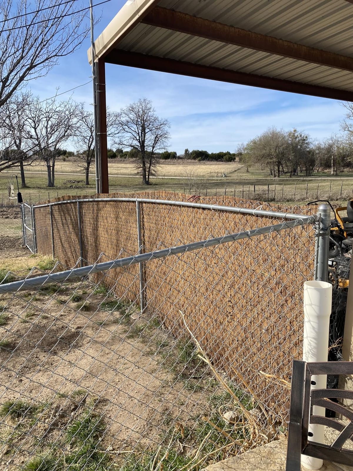 Natural Reed Fencing, Eco-Friendly Bamboo Fence, 5 feet High x 13.3 feet Long, Reed Screen for Garden, Privacy Fence customer photo 2