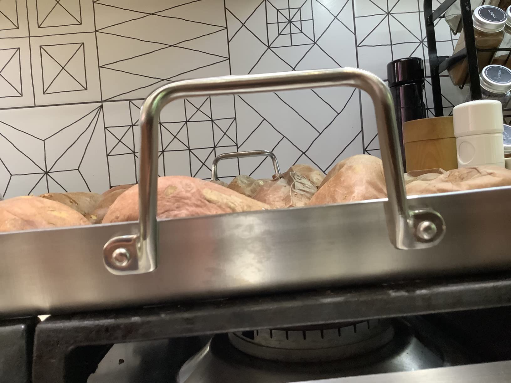 Misen Stainless Steel Roasting Pan with Handles - Versatile 5-Ply Design customer photo 1