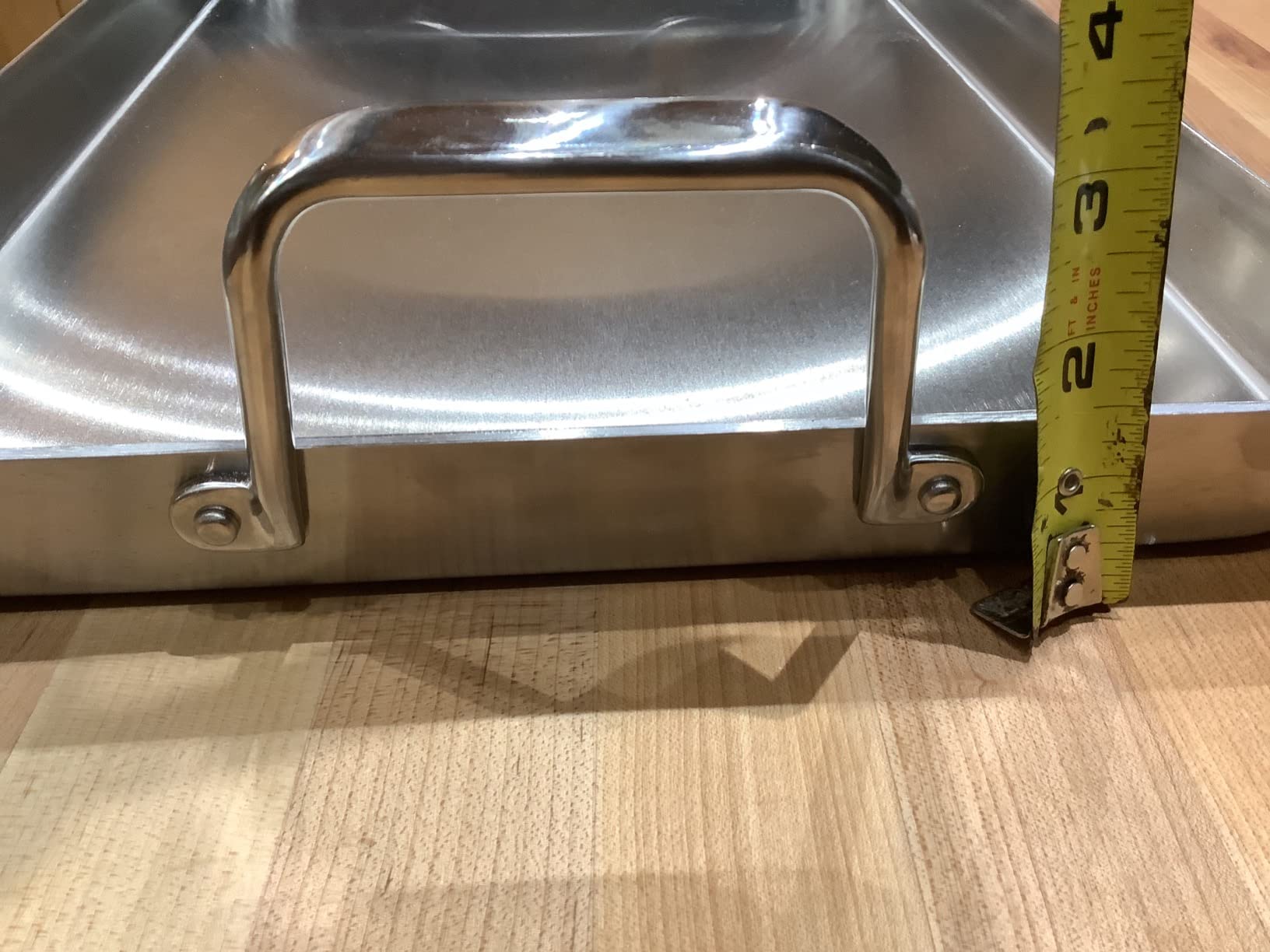 Misen Stainless Steel Roasting Pan with Handles - Versatile 5-Ply Design customer photo 2