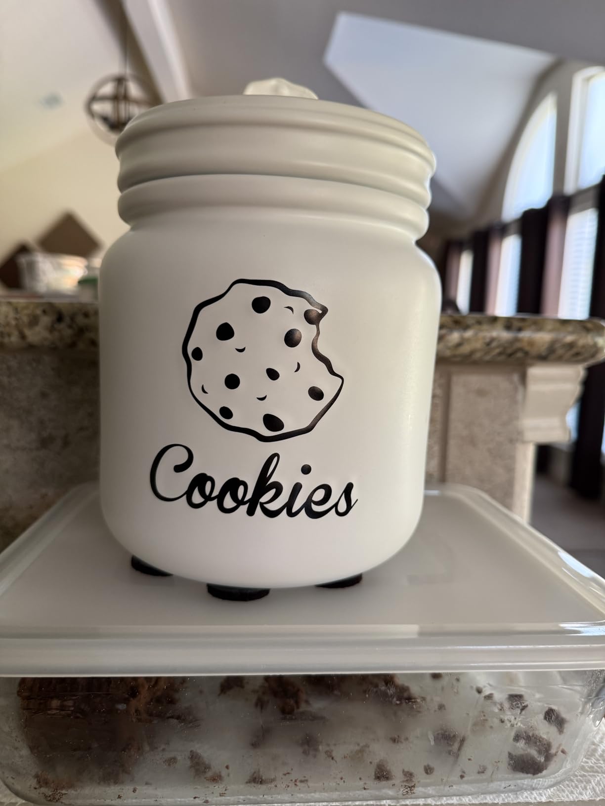 Cookie Jar with Airtight Lid, 6