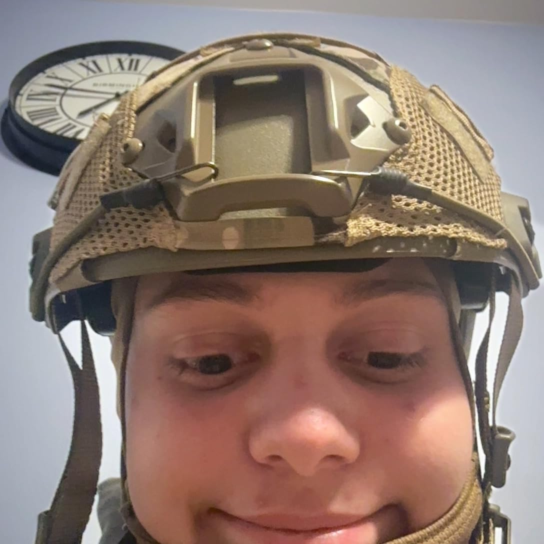 ACTIONUNION Airsoft Helmet Set PJ Type Tactical Paintball Helmet customer photo 2