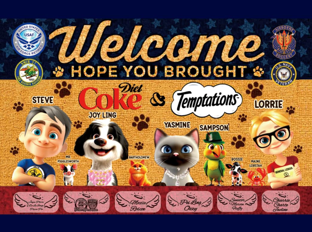 Custom Commercial Floor Mat Personalized Logo Text Entryway Rug | Non-Slip Rubber Base, Absorbent customer photo 2