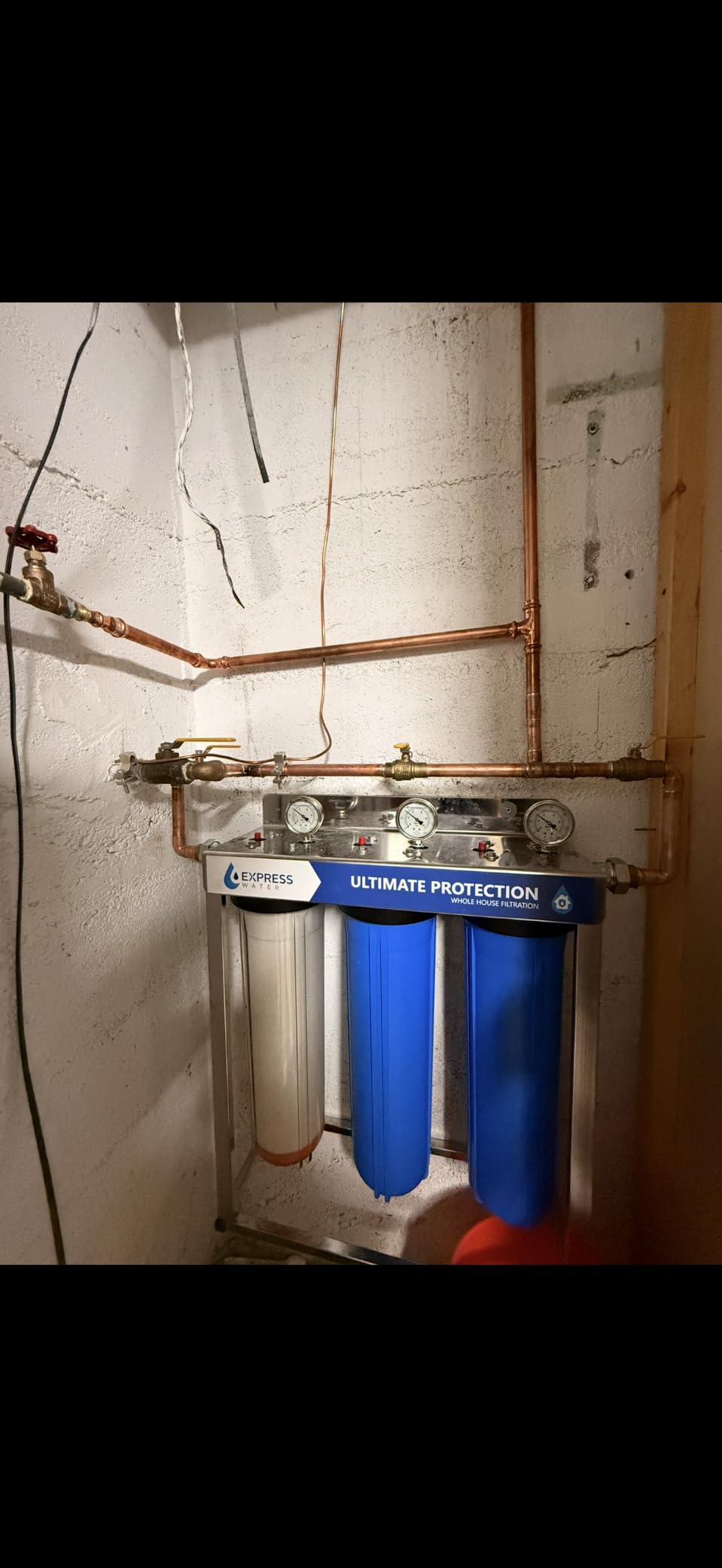 Express Water Whole House Water Filter System, Ultimate Protection, 3-Stage customer photo 2