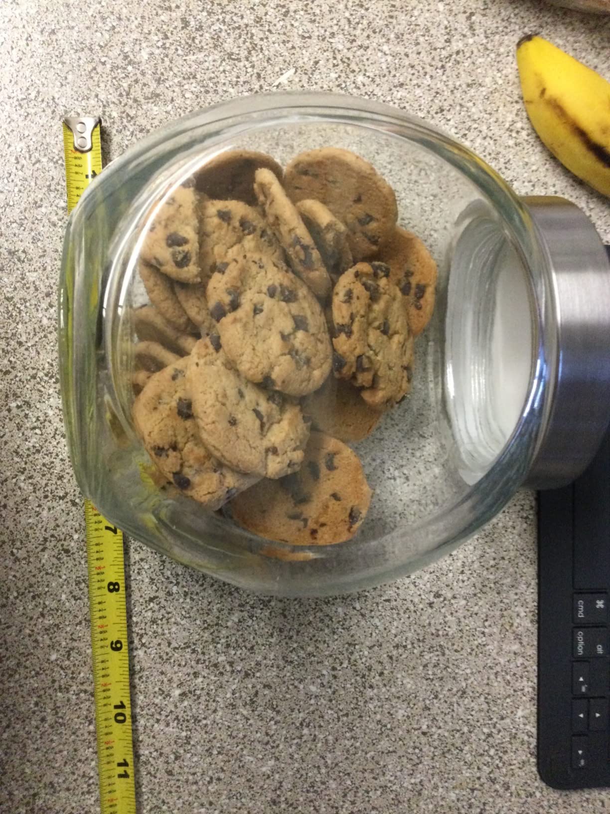 JoyJolt All-Sides Cookie Jar. Set of 2 Cookie Jars for Kitchen Counter with Lids, Candy Jar, Dog Treat Container, Laundry Detergent Container, Large Canisters, Half Gallon Glass Jar with Lid Airtight customer photo 2