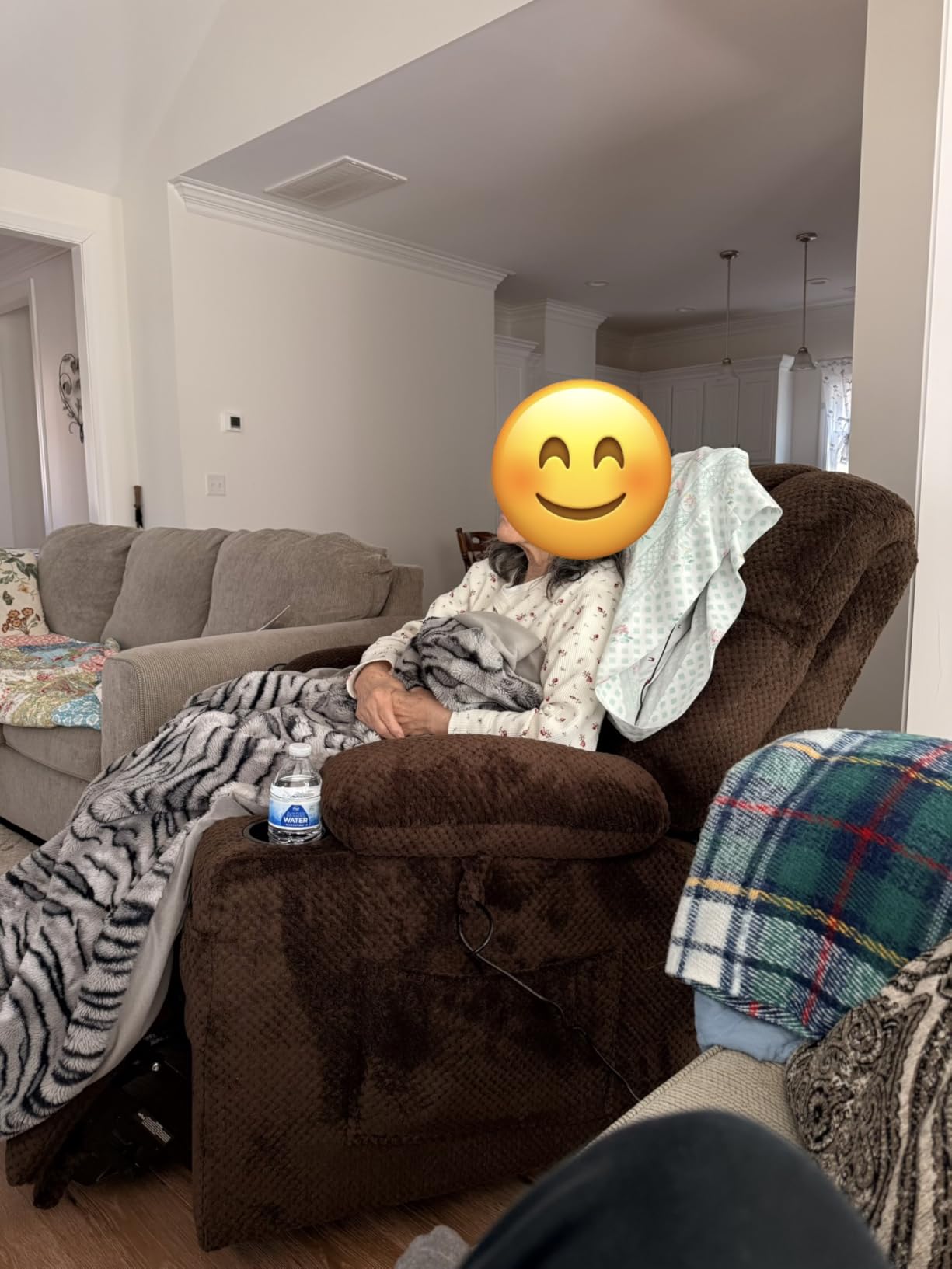 MCombo Dual Motor Power Lift Recliner Chair for Elderly, Massage Heat 7890 customer photo 2