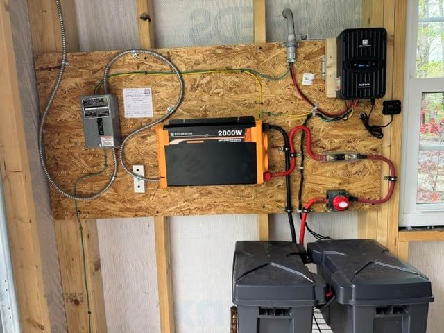 ECO-Worthy 1.6KWH Complete Solar Panel Kit 400W 12V for RV Off Grid customer photo 2