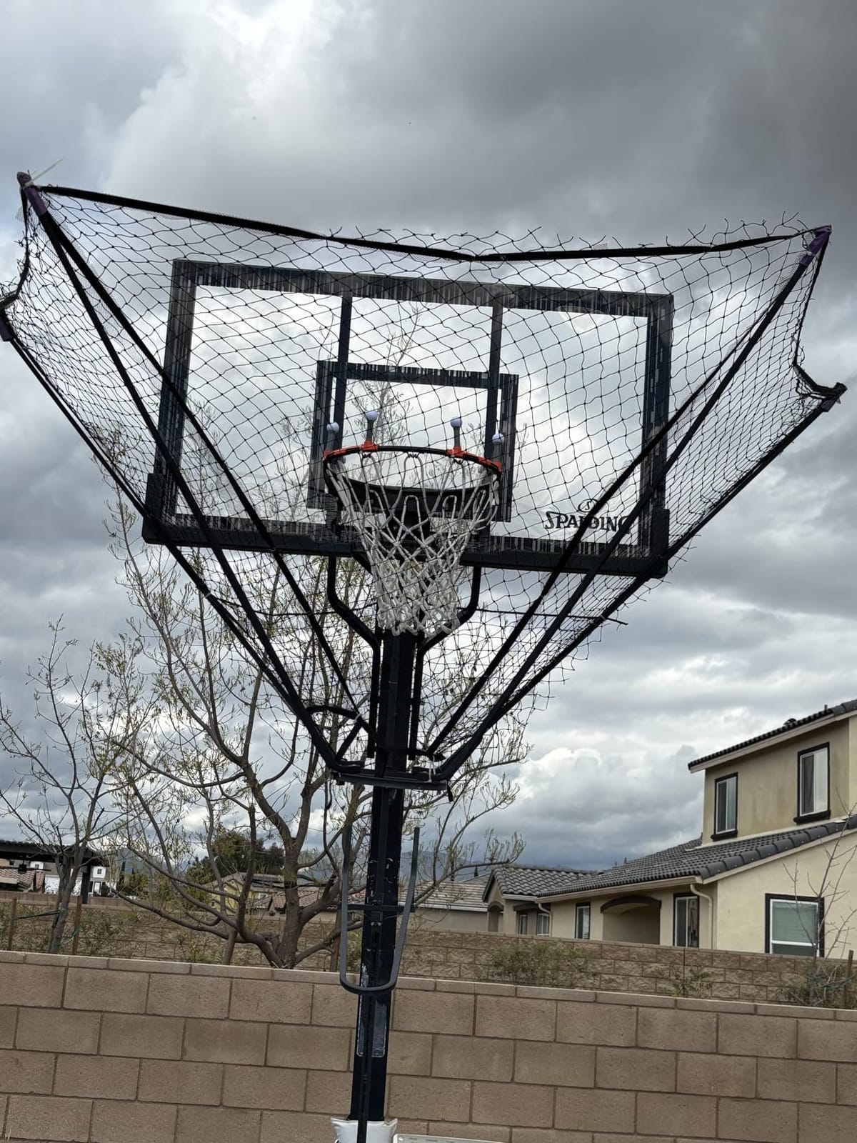 Baseball Softball Backstop Nets, Heavy Duty Sports Netting | Sports Net,Sports Netting Barrier for Backyard Baseball Softball, Multi-Sport Backstop Net,Twisted Knotted PE Net customer photo 1