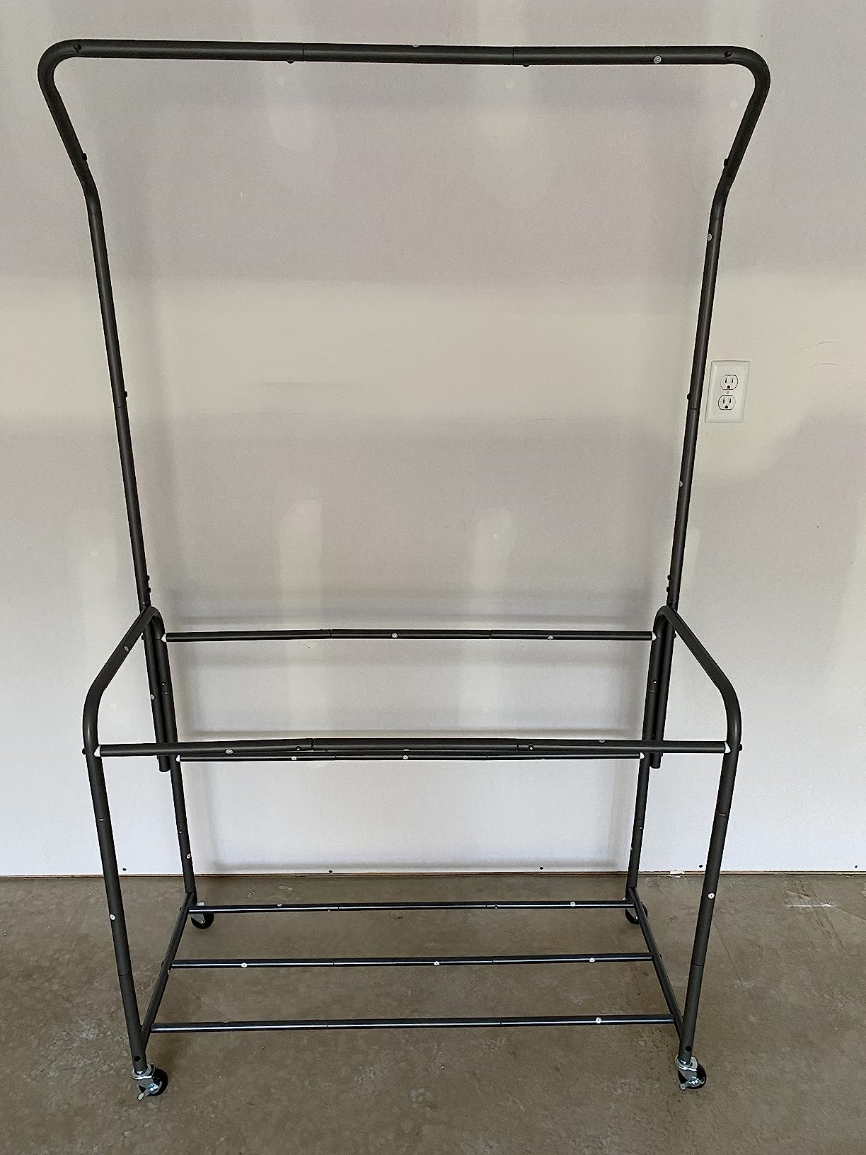 ROMOON Laundry Hamper Sorter Cart, 4-Section Organizer with Lockable Wheels | Heavy-Duty 180L Rolling Laundry Basket with Removable Bags for Dirty Clothes in Laundry Room or Small Spaces, Multicolor customer photo 2