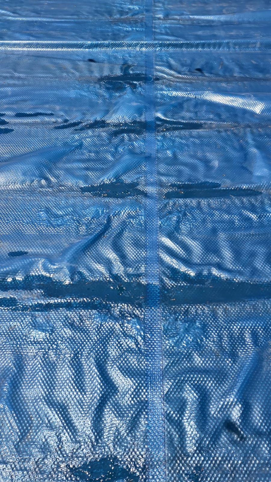 VINGLI 18x36ft Solar Pool Cover 12mil Rectangle Blue customer photo 1