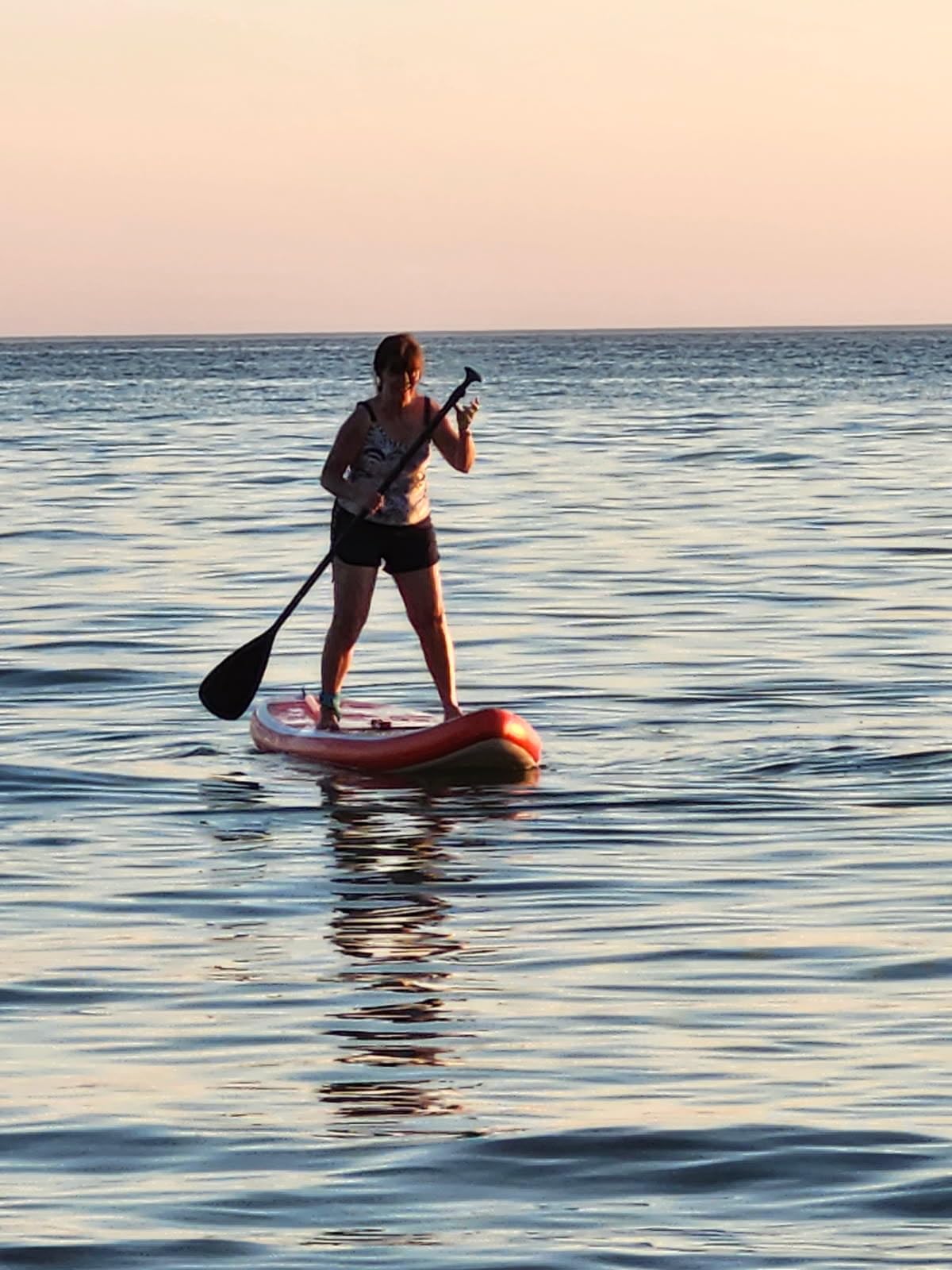 FEATH-R-LITE Inflatable Stand Up Paddle Board with Beginner SUP Accessories | 10'6''/11' Ultra-Light SUP,Anti-Slip EVA Deck,Versatile Yoga Inflatable Paddle Boards for Adults & Youth of All Skill Levels customer photo 2
