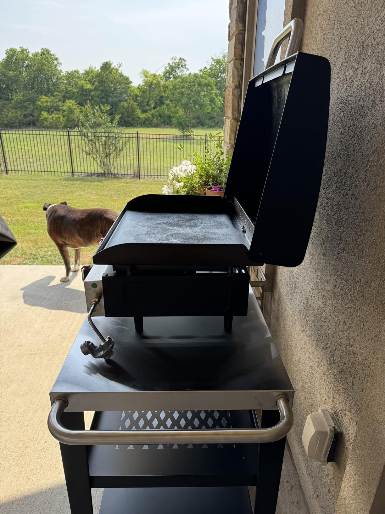 Royal Gourmet PC3404S Movable 3-Shelf Grill Table, Stainless Steel Tabletop customer photo 1