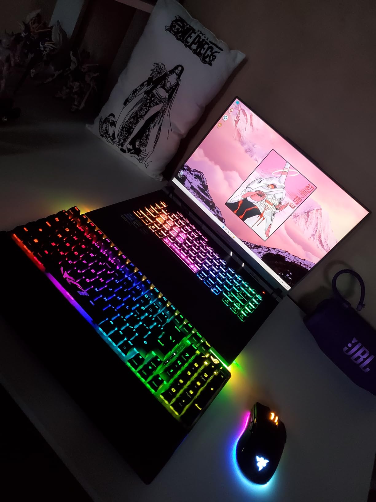 ASUS ROG Strix Scope II 96 Wireless Mechanical Gaming Keyboard - 96% Full-Size, Tri-Mode Connectivity, Hot Swappable Pre-lubed ROG NX Snow Linear Switches, PBT Keycaps, RGB, PC/Mac Support-Black customer photo 2