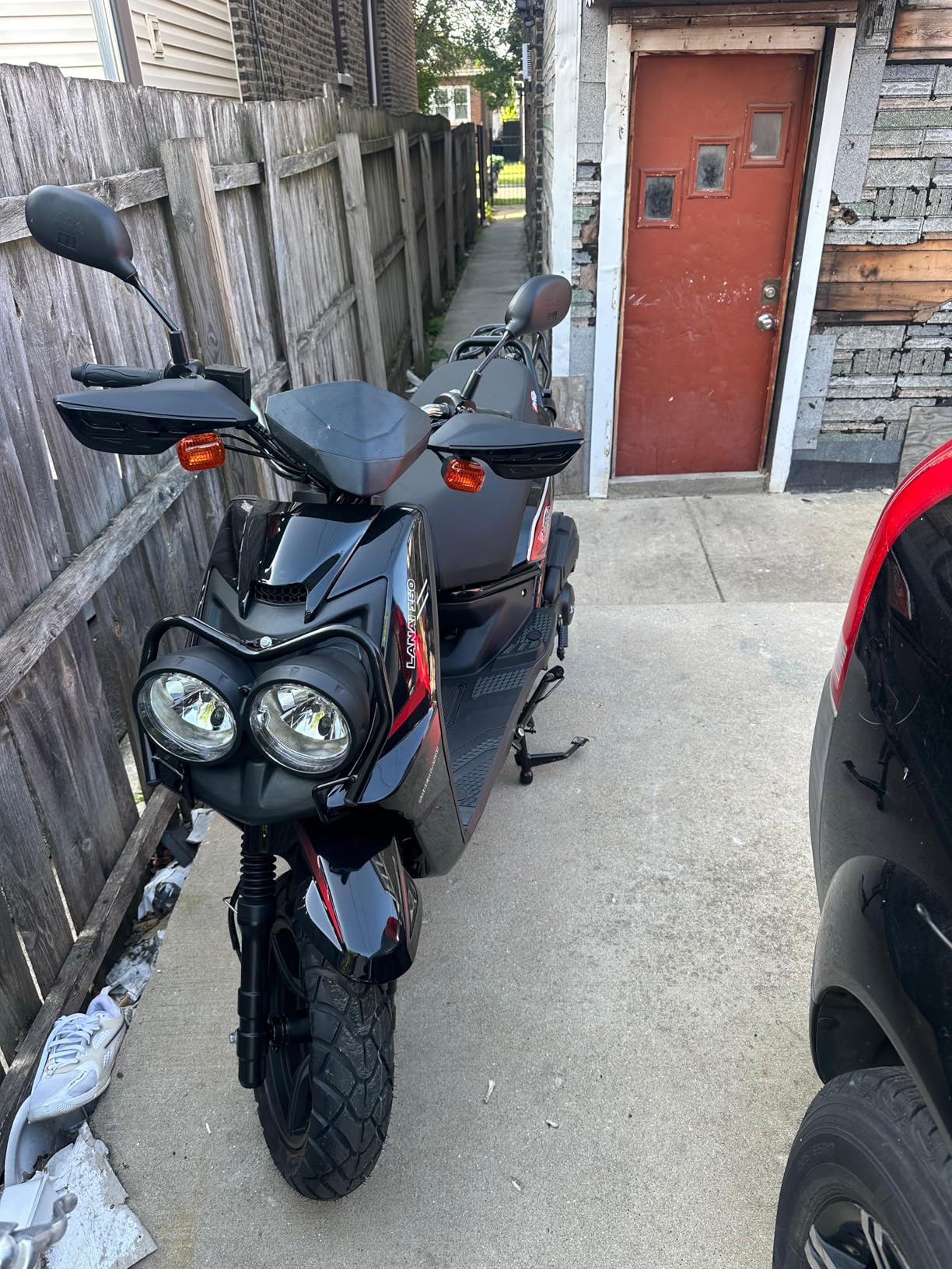 X-PRO 150cc Adult Moped Street Gas Moped 150cc Bike with 12