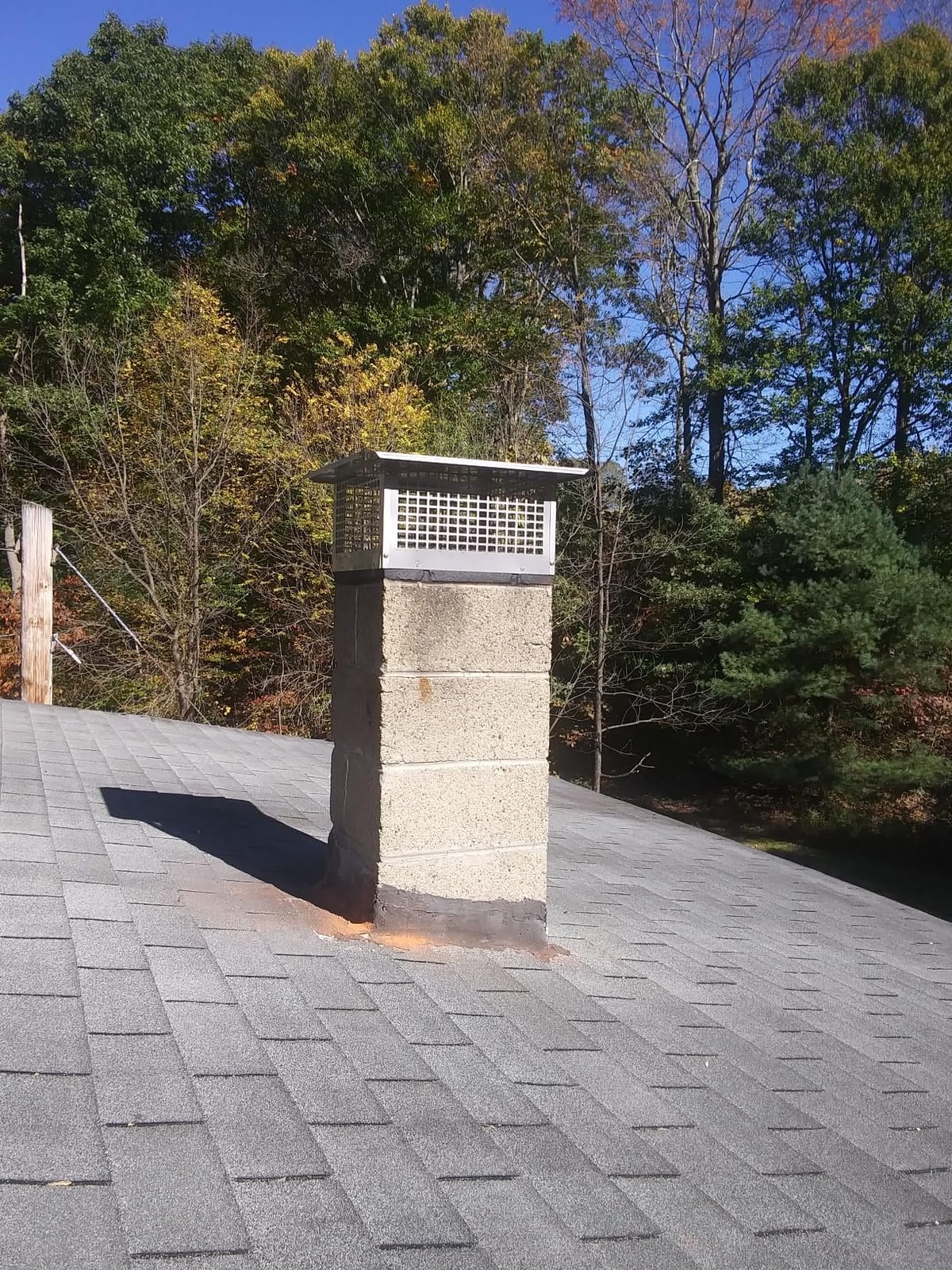 VEVOR 17x17 inch Chimney Cap - 304 Stainless Steel Fireplace Cover, Stable & Easy to Install with Practical Accessories, for Outside Clay Flue & Mesh Flue Covers, Silver customer photo 1