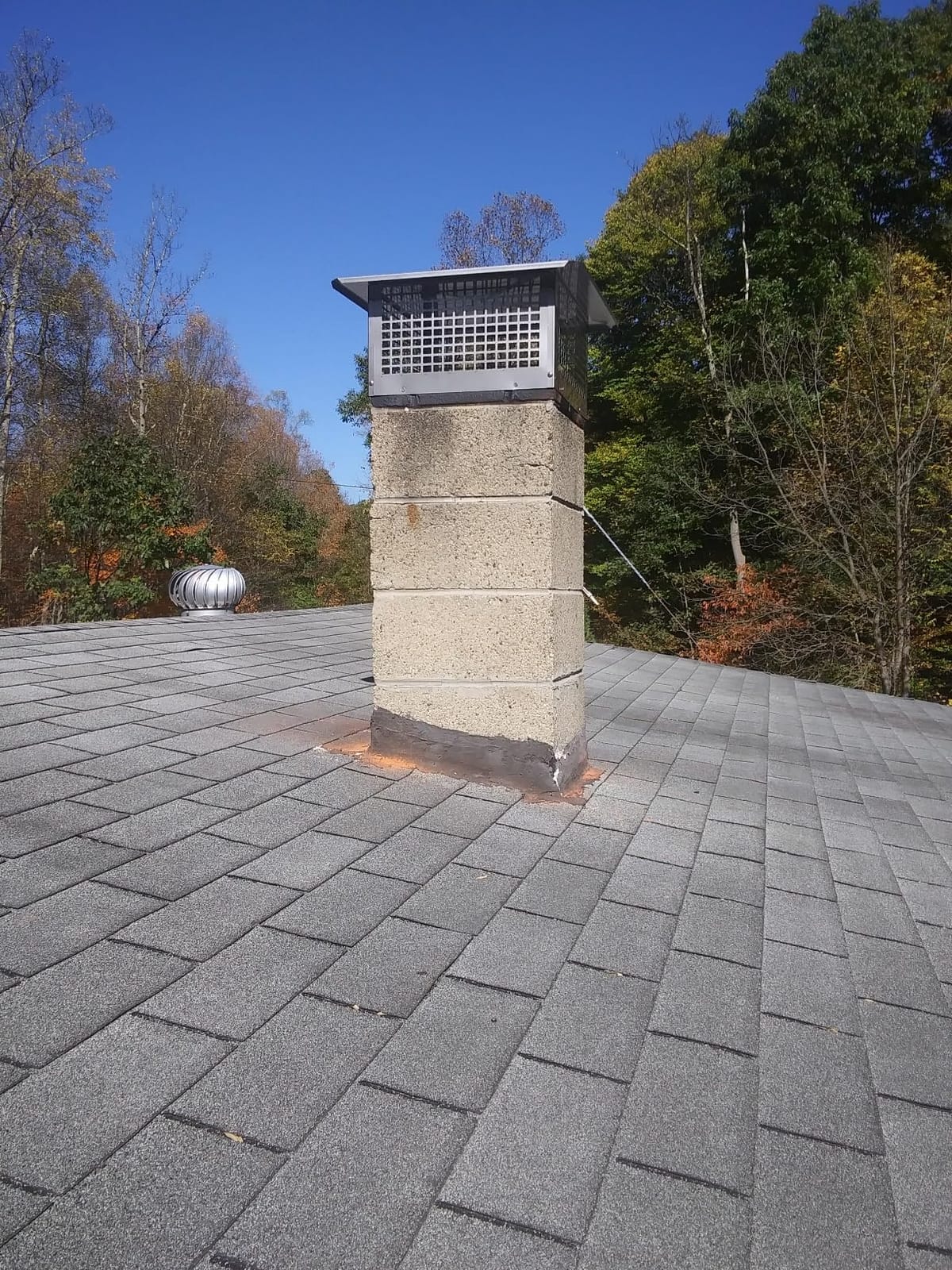 VEVOR 17x17 inch Chimney Cap - 304 Stainless Steel Fireplace Cover, Stable & Easy to Install with Practical Accessories, for Outside Clay Flue & Mesh Flue Covers, Silver customer photo 2