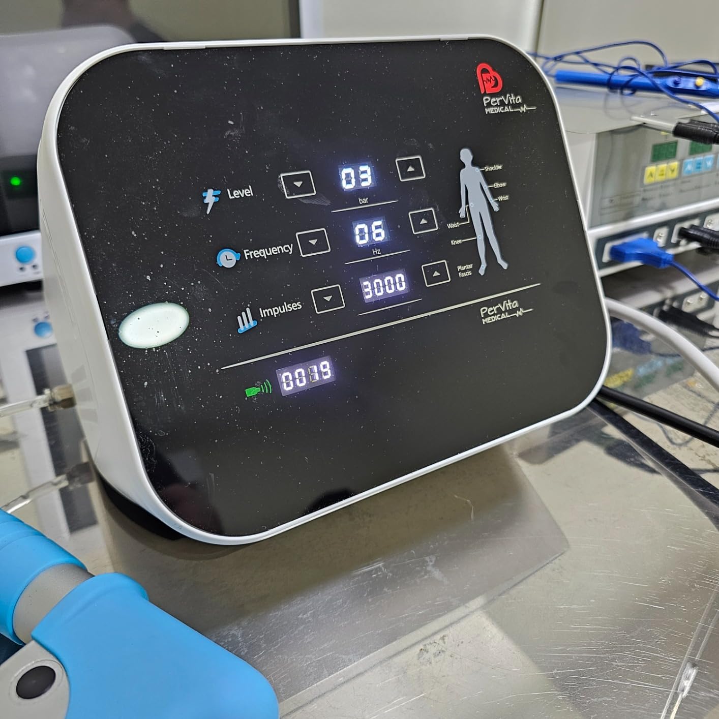 Shockwave Therapy Machine Extracorporeal Shock Wave Therapy Machine Joint and Muscle Pain Relief On-The-Go Painless Non-Invasive No Side Effects PSP10 customer photo 2