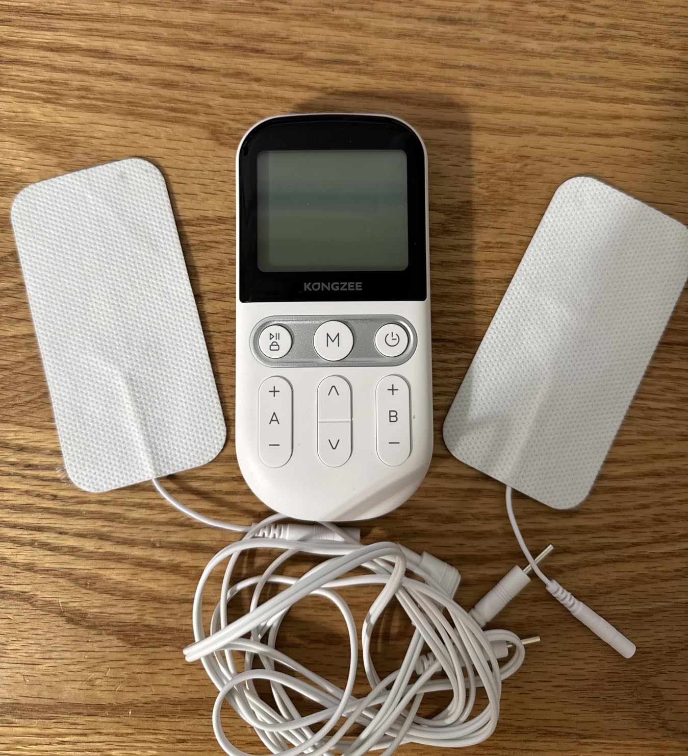 4 in 1 - D.I.Y & Tens Unit & EMS & Massage Muscle Stimulator, Dual Channel TENS Units Therapy Machine for Pain Relief, FDA Cleared Rechargeable Electronic Pulse Massager, with 12pcs Electrode Pads. customer photo 2
