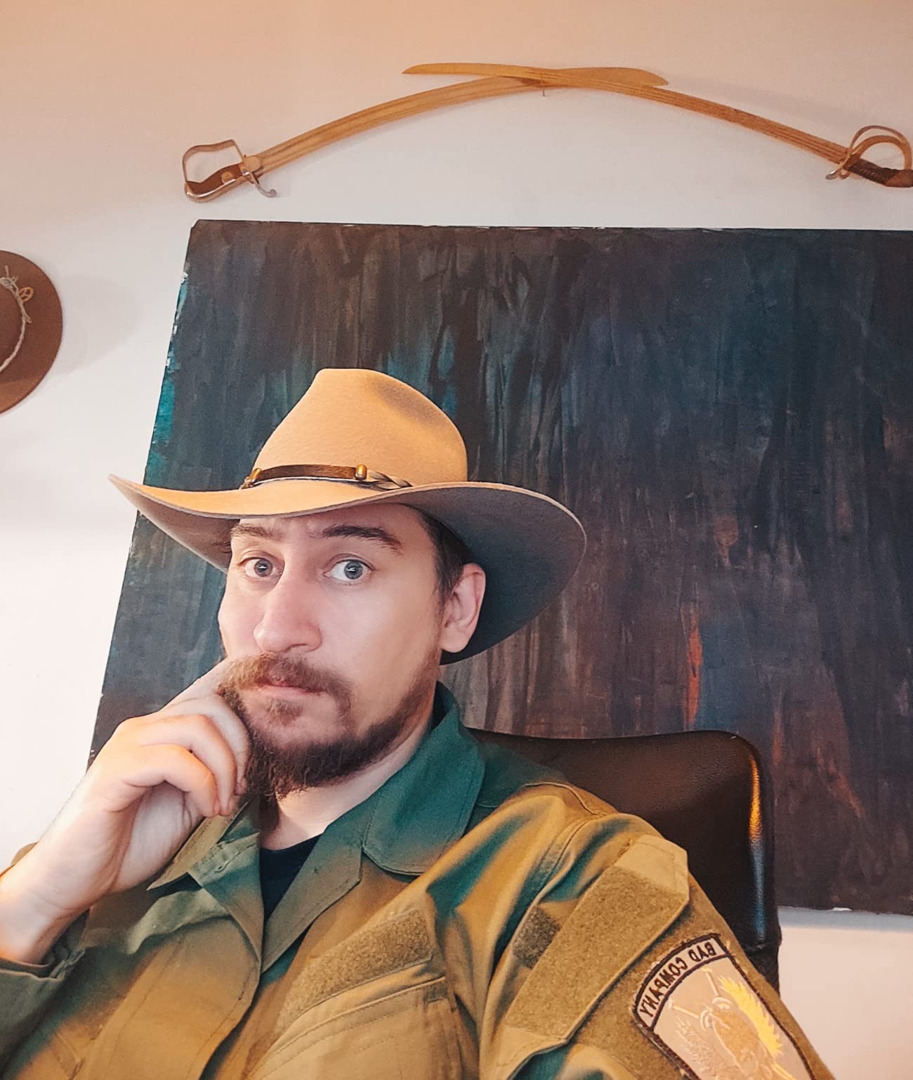 4X Buffalo Felt Cowboy Drifter Hat by Stetson customer photo 1