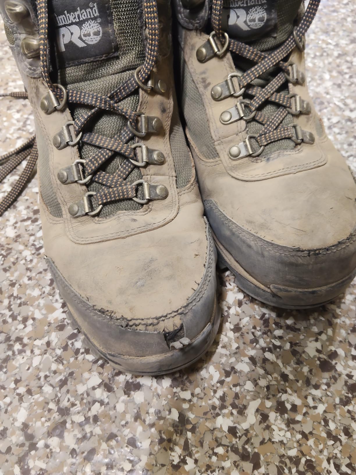 Timberland PRO mens Keele Ridge Steel Safety Toe Waterproof Industrial Hiking customer photo 1