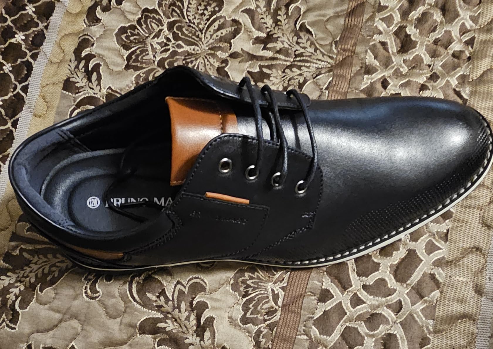 Bruno Marc Men's Dress Oxfords Casual Derby Sneakers customer photo 1