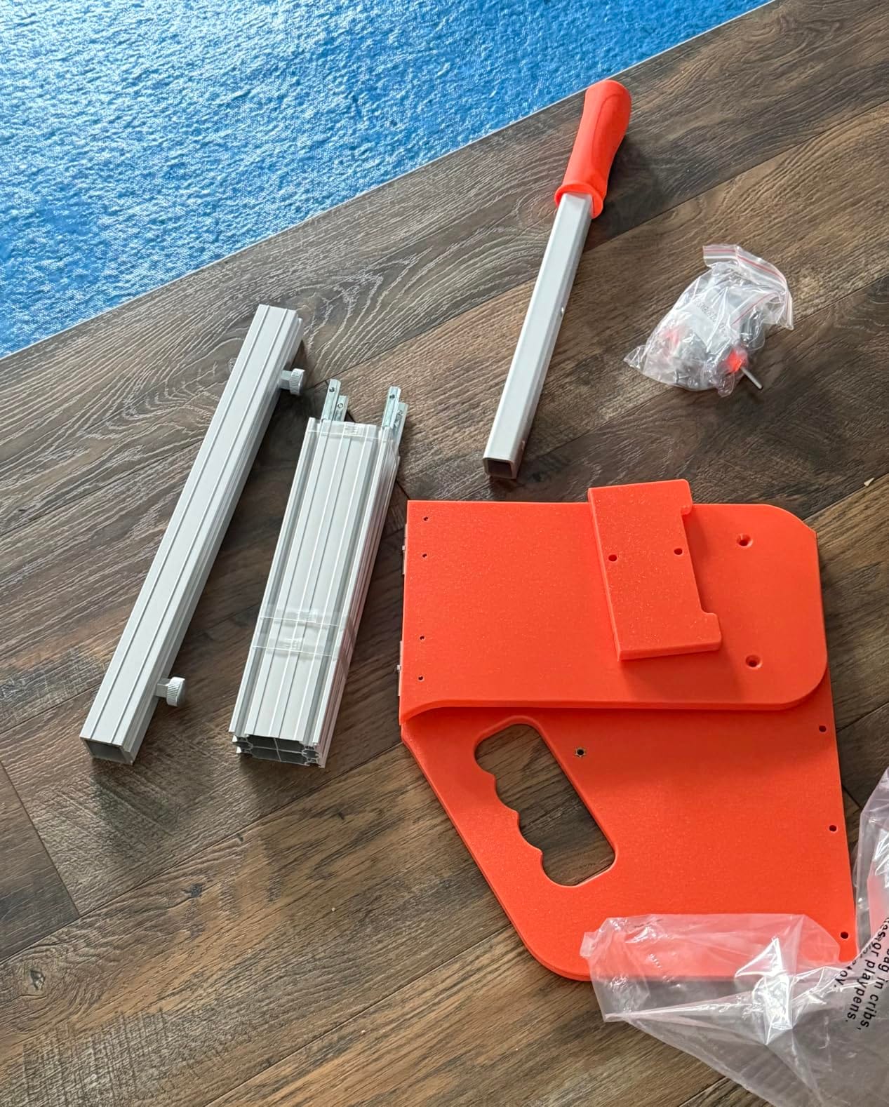 NAACOO 13In Laminate Floor Cutter with Wheel, 13MM Vinyl Plank Cutter | 1 Step Meet Angle&Length Cut, Lvp Cutter, Flooring Tools to Cut Laminate Floor, Engineer Wood, LVT, VCT, SPC, WPC customer photo 2