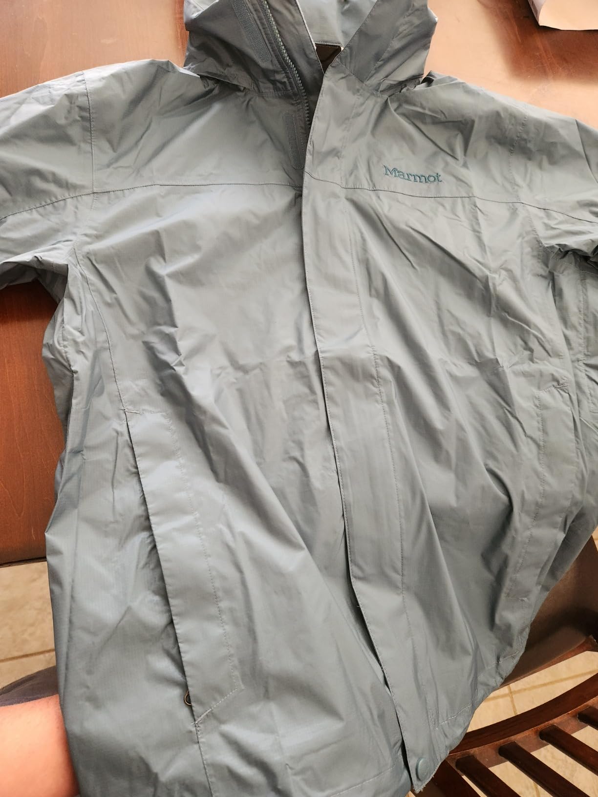 MARMOT Men's Precip Eco Waterproof Rain Jacket - 100% Recycled, Breathable, Lightweight, Packable Raincoat customer photo 2