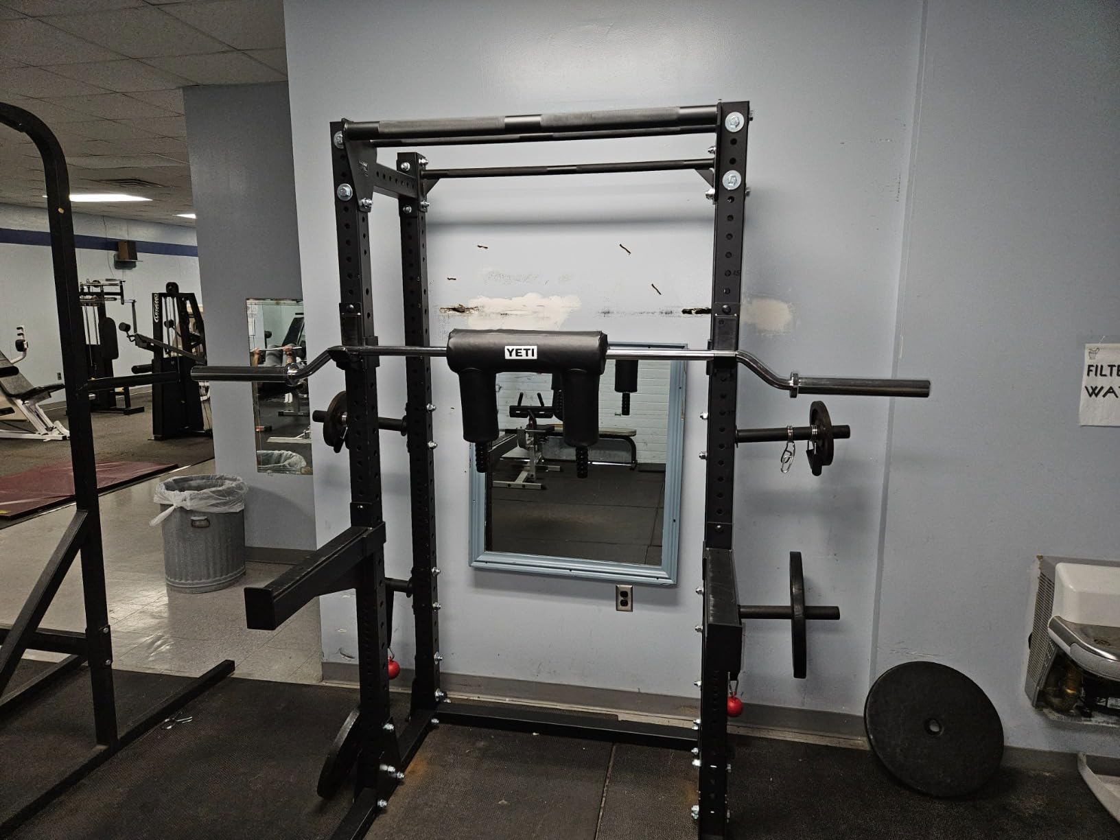 VEVOR Safety Squat Bar, 700 & 1500 LBS, Plus 500 LBS Hex Barbell Trap Bar, Ideal for Squats, Deadlifts, Lunges, Rehab customer photo 2