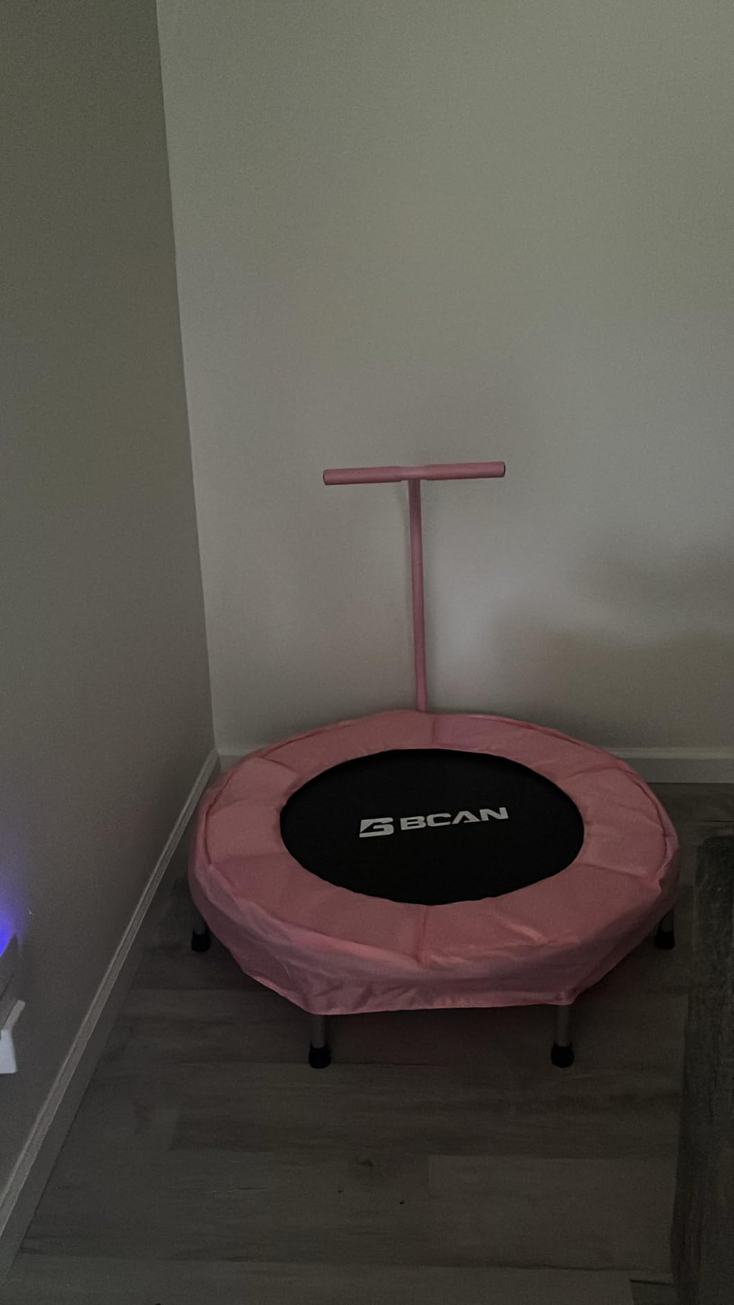 BCAN SP1 36'' Kids Toddler Trampoline Indoor, Foam Handle | FED Fitness customer photo 2