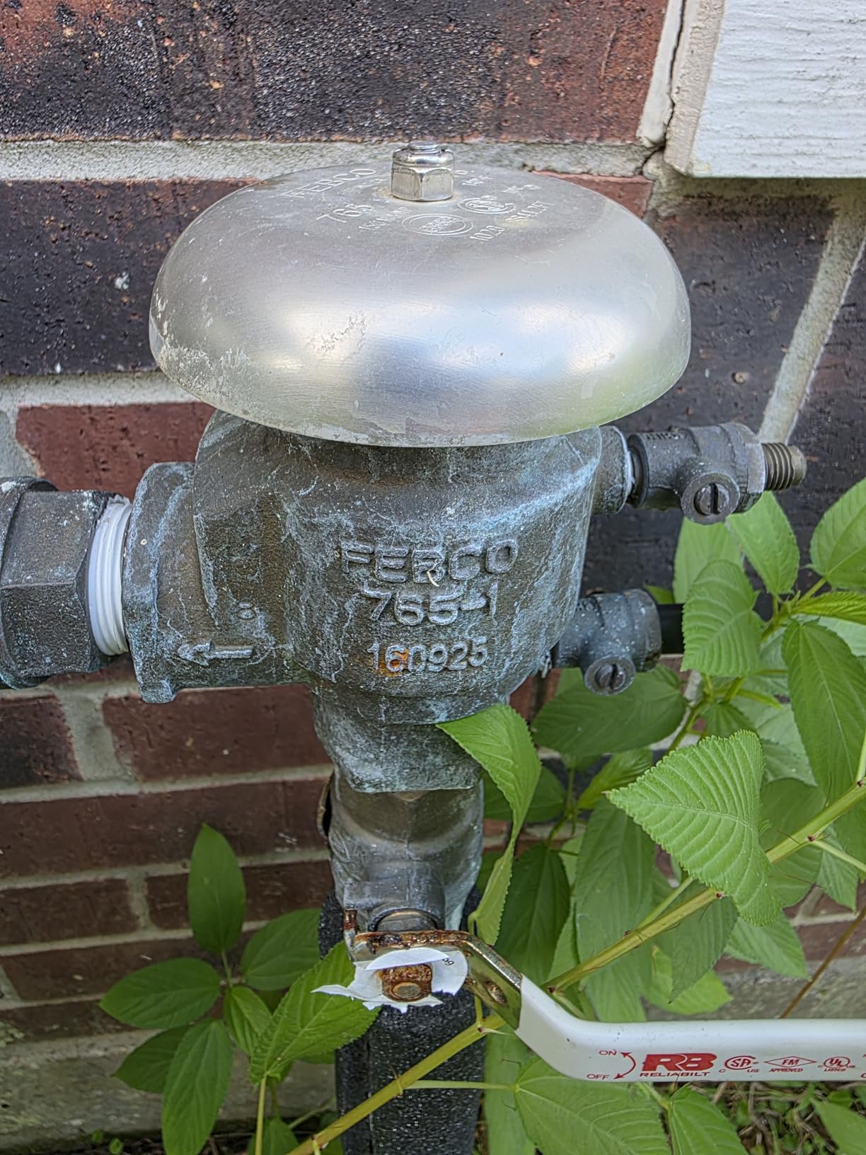 Febco 765 Bronze Pressure Vacuum Breaker Backflow Preventer 1 Inlet customer photo 1