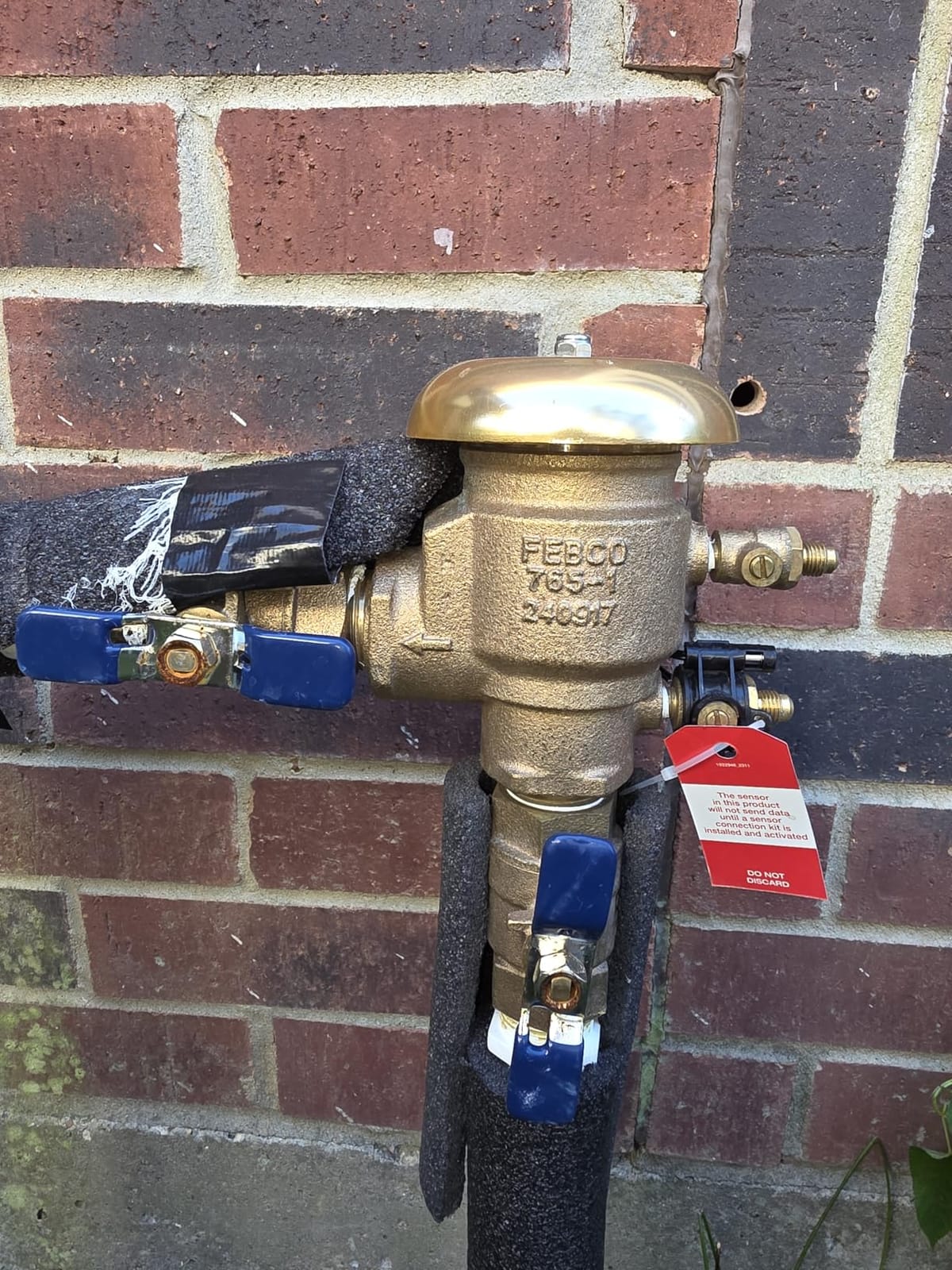 Febco 765 Bronze Pressure Vacuum Breaker Backflow Preventer 1 Inlet customer photo 2