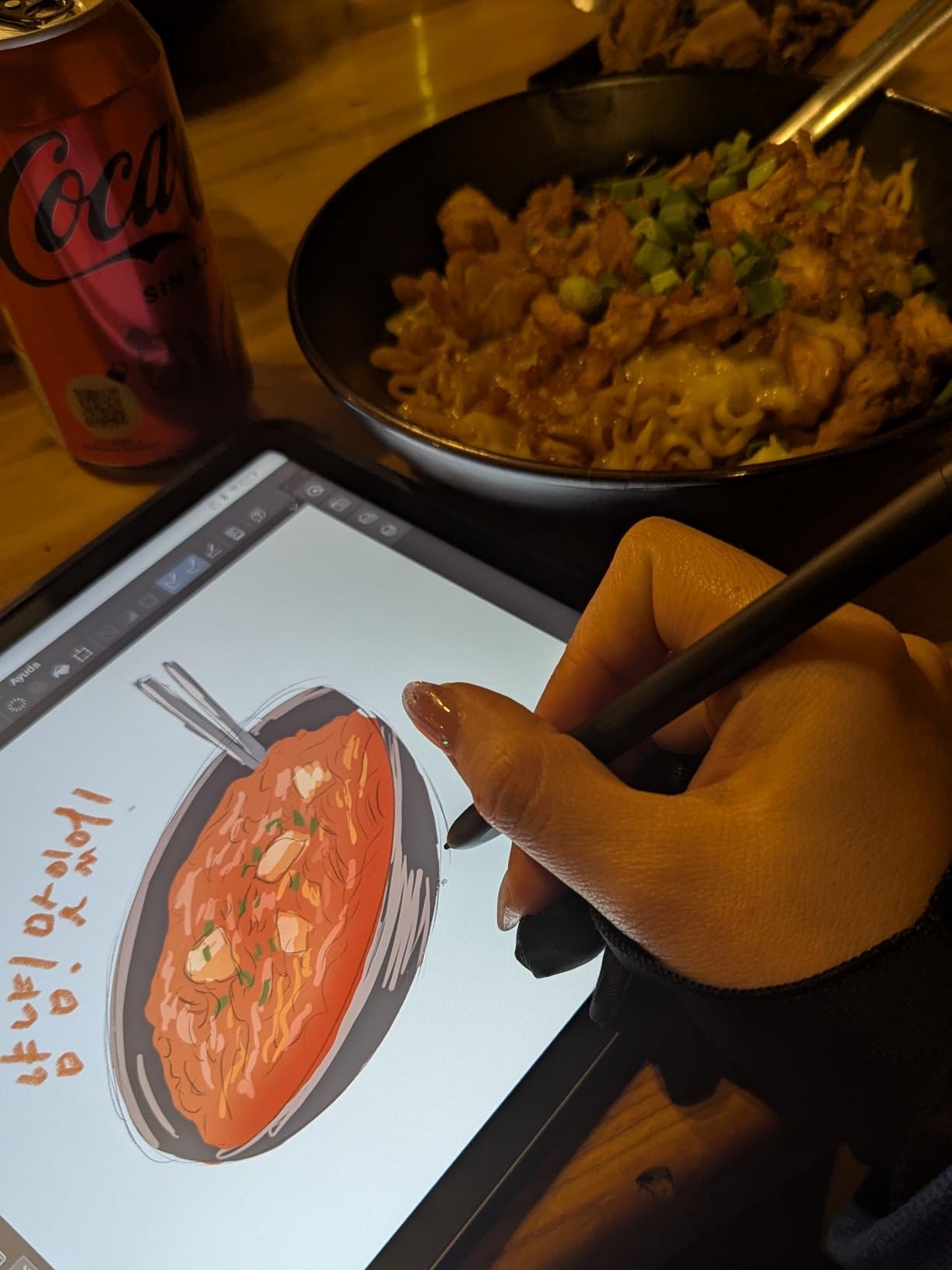 XPPen Magic Drawing Pad 12.2 Inch Standalone Drawing Tablet No Computer Needed with 16384 Pressure Levels X3 Pro Slim Stylus Tilt Support Paper-Like Screen 8GB + 256GB for Digital Drawing Artists customer photo 2