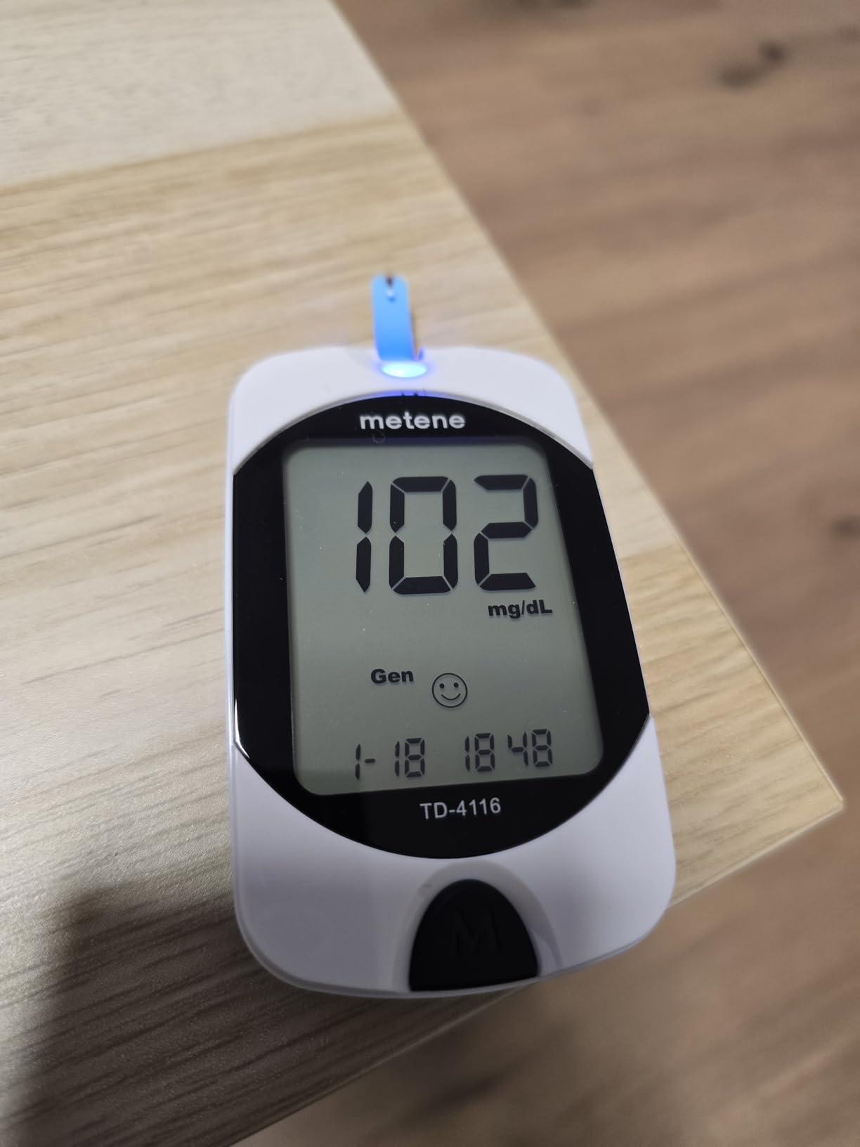 Metene TD-4116 Blood Glucose Monitor Kit, 150 Glucometer Strips, No Coding | 150 Lancets & Control Solution & Lancing Device, Blood Sugar Monitor Large Display, Blood Sugar Test Kit for Home Use customer photo 2