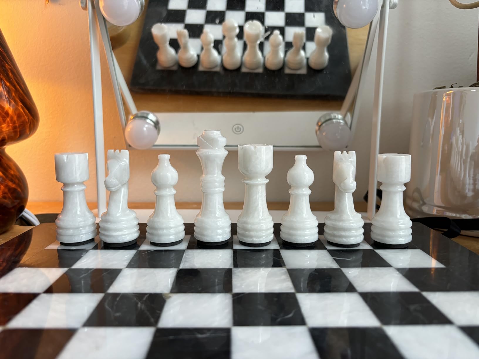 Marble Chess Set for Adults 12
