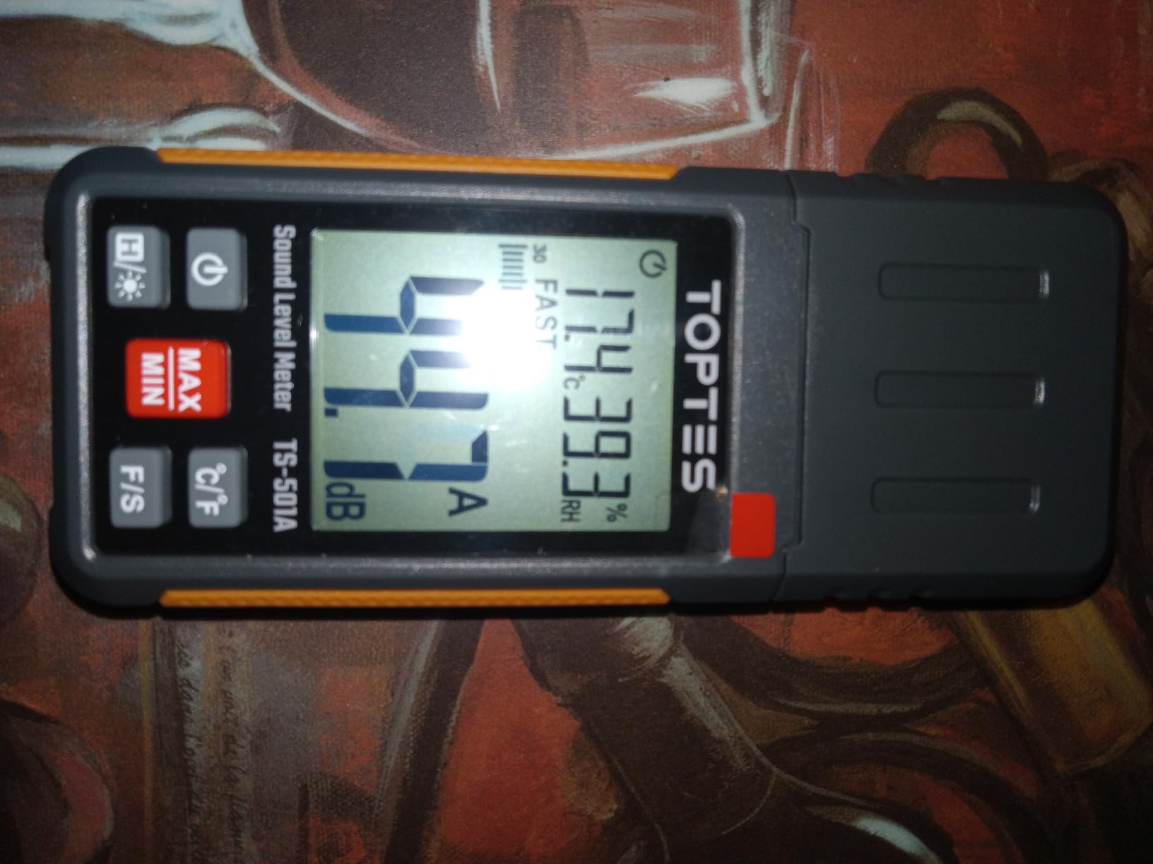 TopTes Decibel Meter, TS-501A Sound Level Meter with 2.25