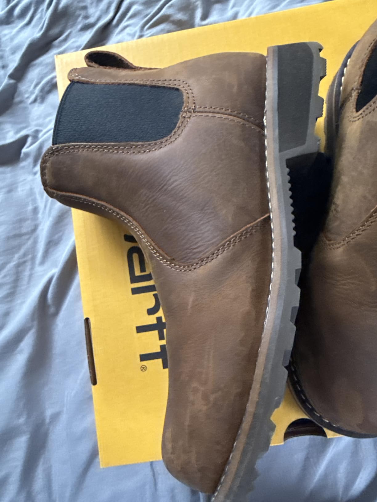 Carhartt Women's Frontier Water-Resistant Chelsea Steel Toe Boots customer photo 1