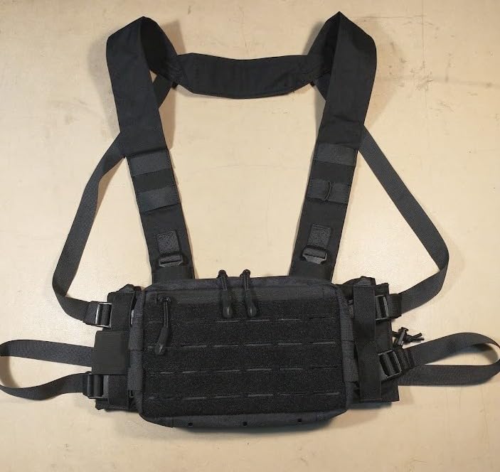 WYNEX Tactical Chest Rig Pack for Men, Molle Chest Rig Bag | Running Chest Bag with Front Loop Recon, Chest Rigs for Hiking Outdoor EDC Travel, Lightweight Chest Vest customer photo 2