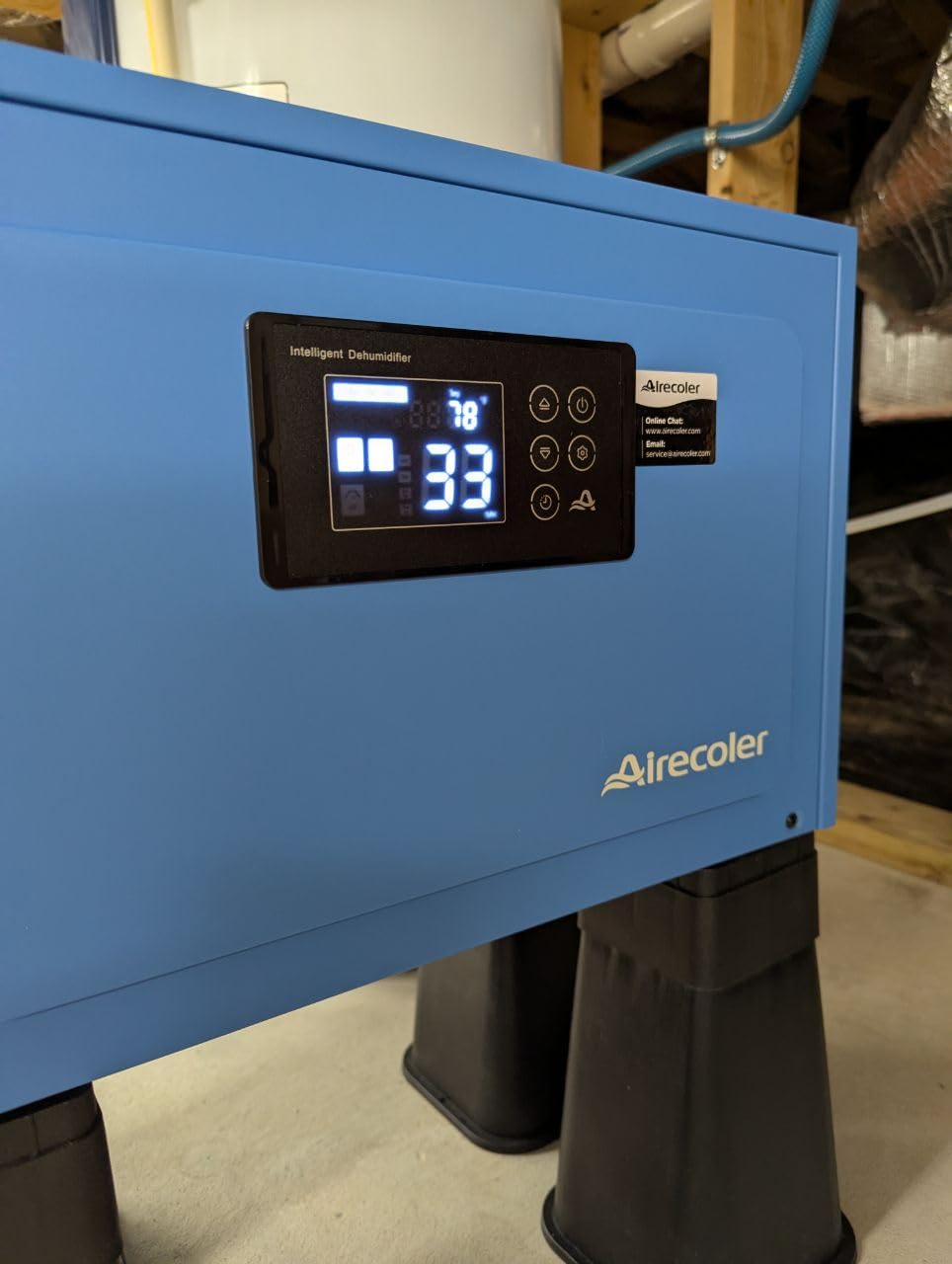 125 Pints Commercial Dehumidifier for Crawl Space & Basement customer photo 2