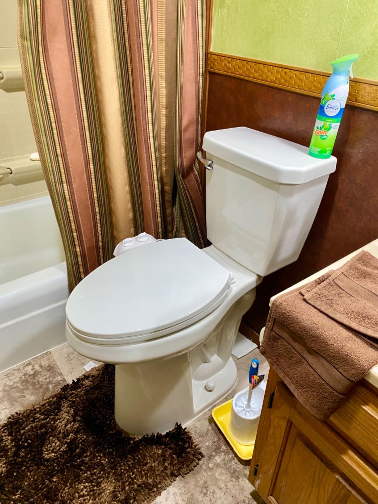 Simple Project 21 Inch High Extra Tall Toilet for Seniors & Tall Person | Elongated Comfort Seat, 1.28 GPF Powerful Single Flush High Tall Toilets, 12 Inch Rough In Bathrooms Comfort Height Toilet customer photo 1