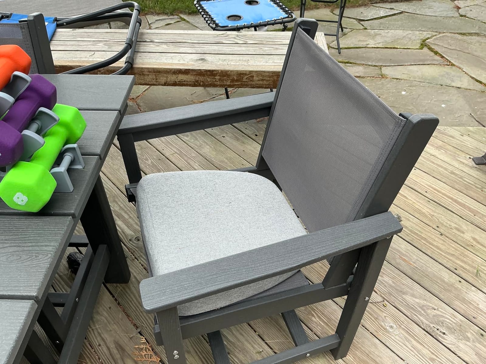 SERWALL 7 Pcs Outdoor Dining Set, 67