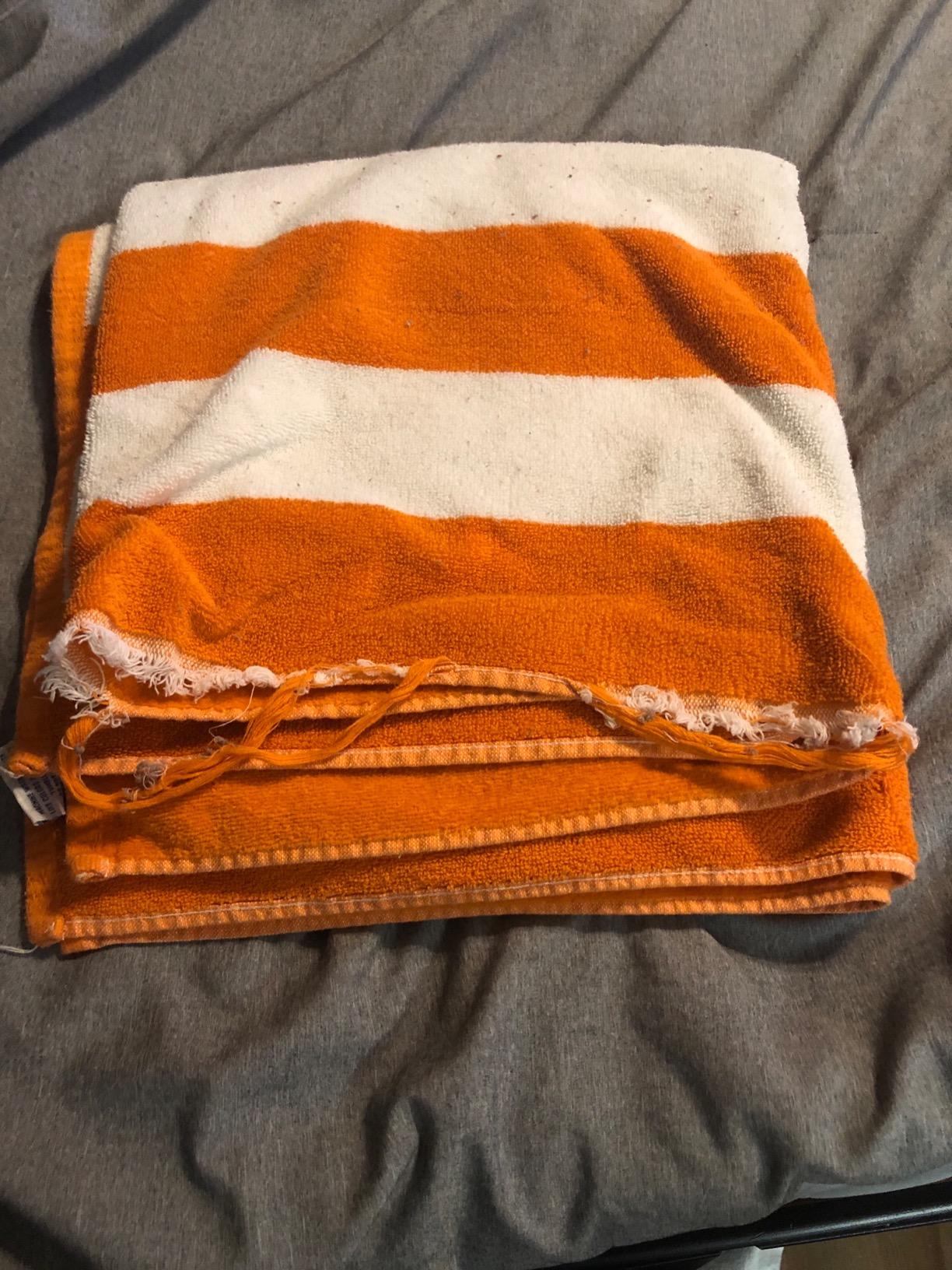 Kaufman - Velour Multi-Color Cabana Striped Beach Towels | 100% Cotton Beach Towel Pack 30